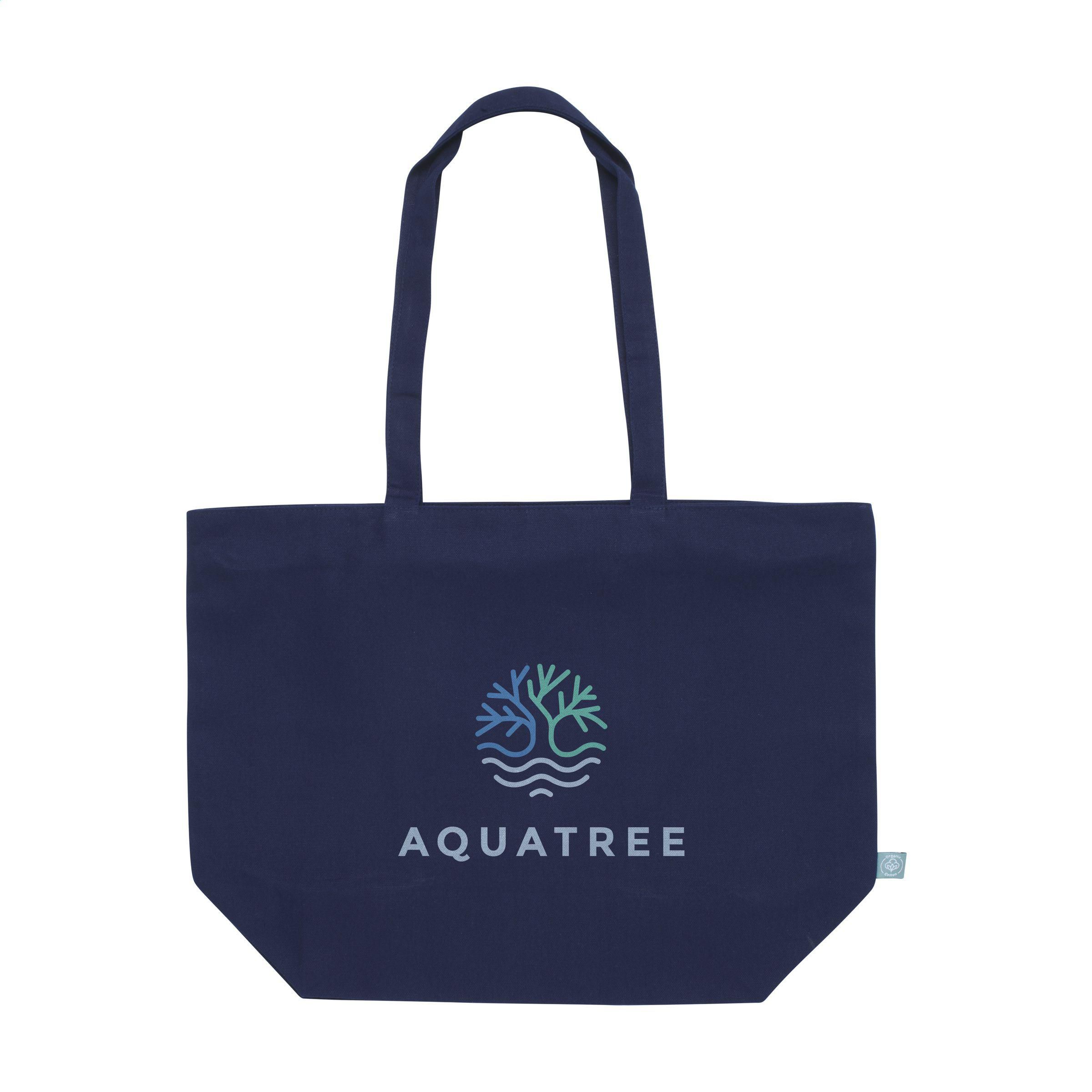 Vue 3 de Organic Canvas Pro Shopper (320 g/m²) sac
