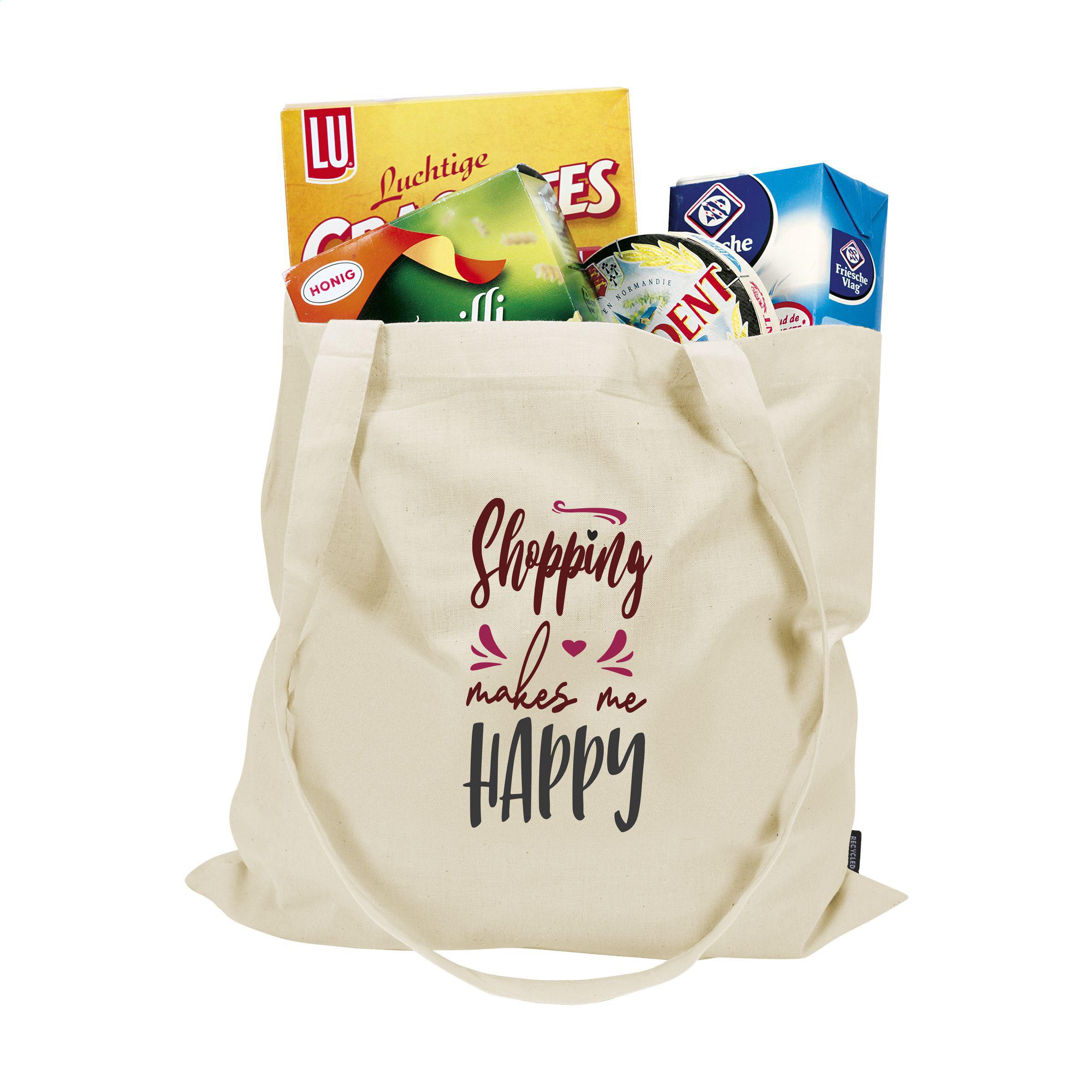 Vue 2 de ShoppyBag GRS Recycled Cotton (180 g/m²) sac shopping