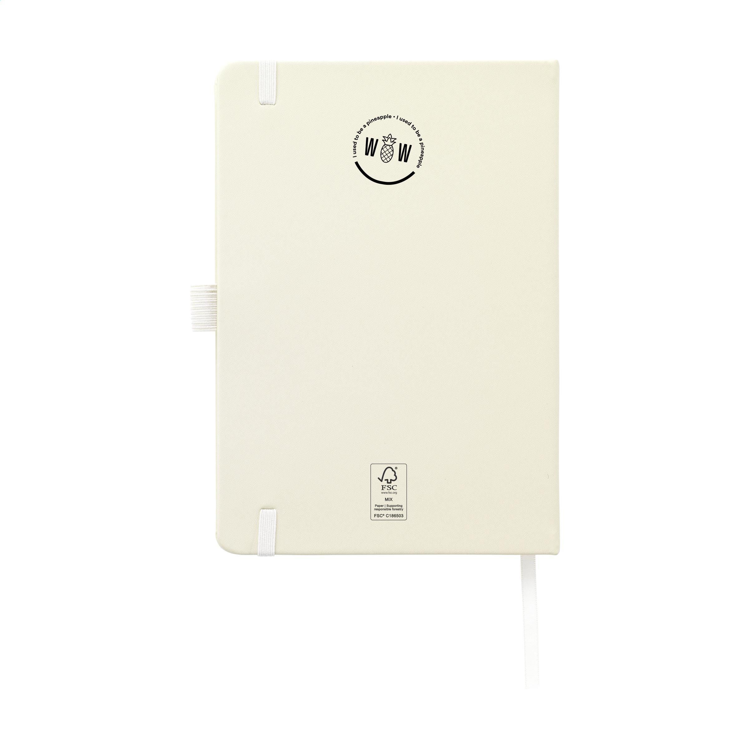 Vue 2 de Pineapple Notebook A5 carnet de notes
