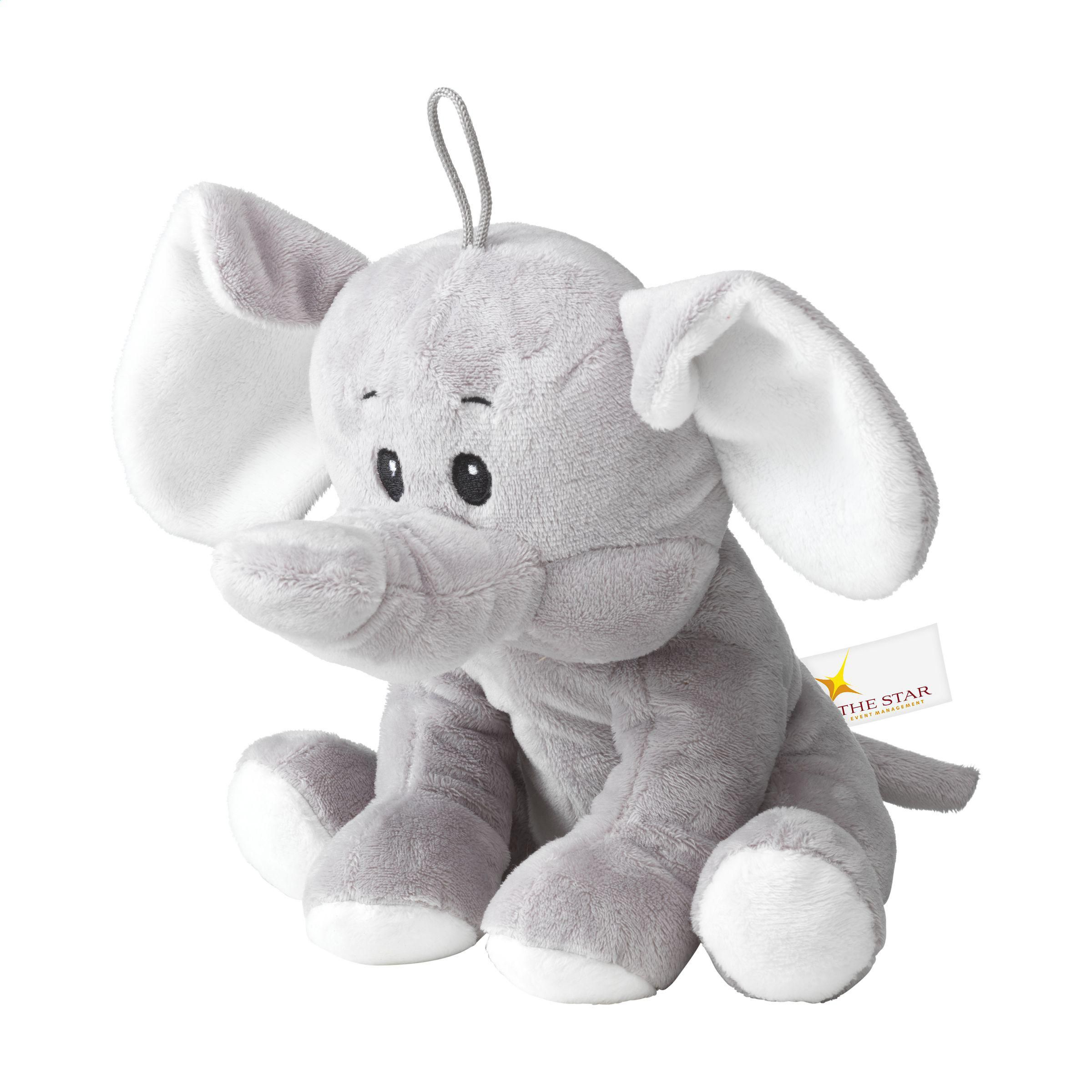 Vue 2 de Olly éléphant en peluche