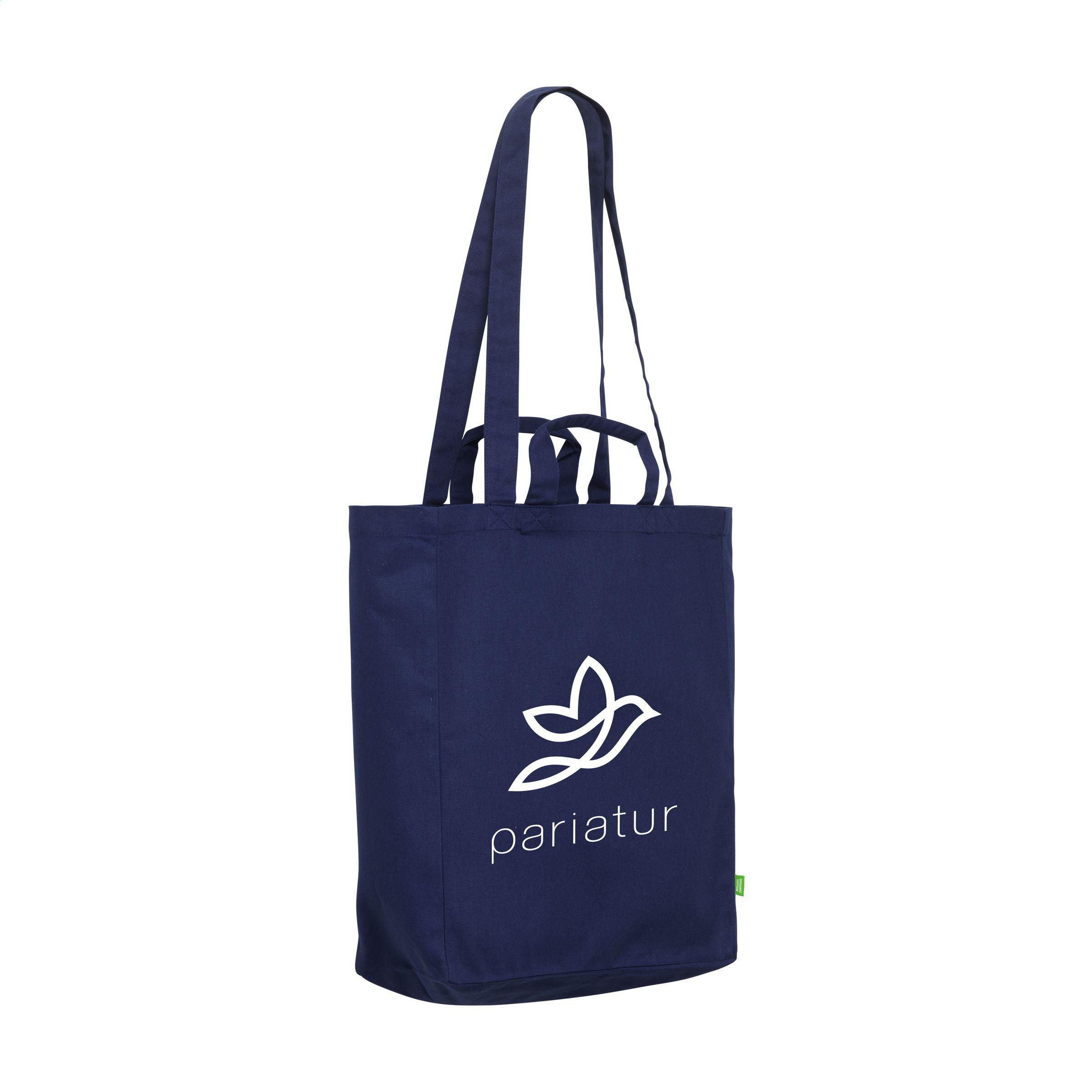Vue 2 de Organic Cotton Canvas Tote Bag Colour (280 g/m²) sac