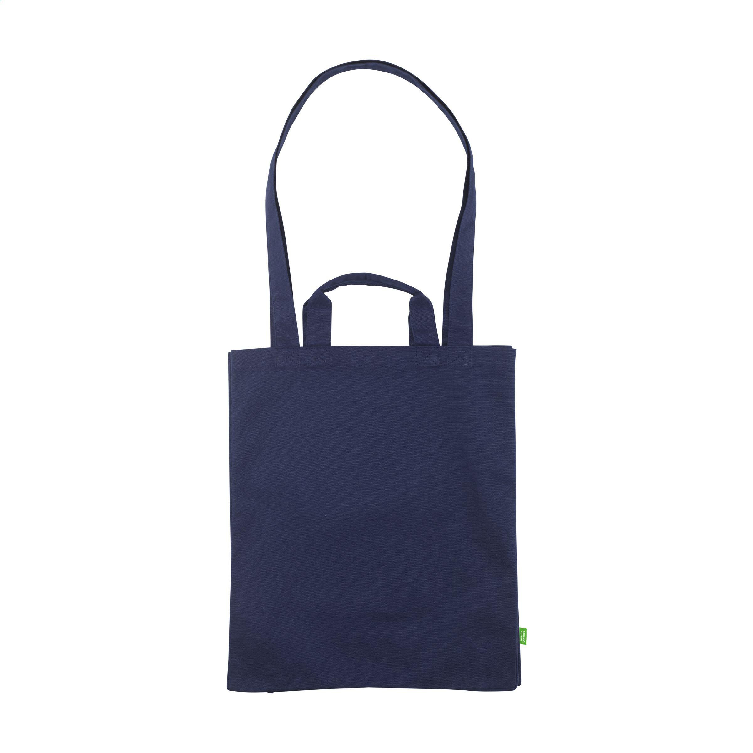 Vue 3 de Organic Cotton Canvas Tote Bag Colour (280 g/m²) sac