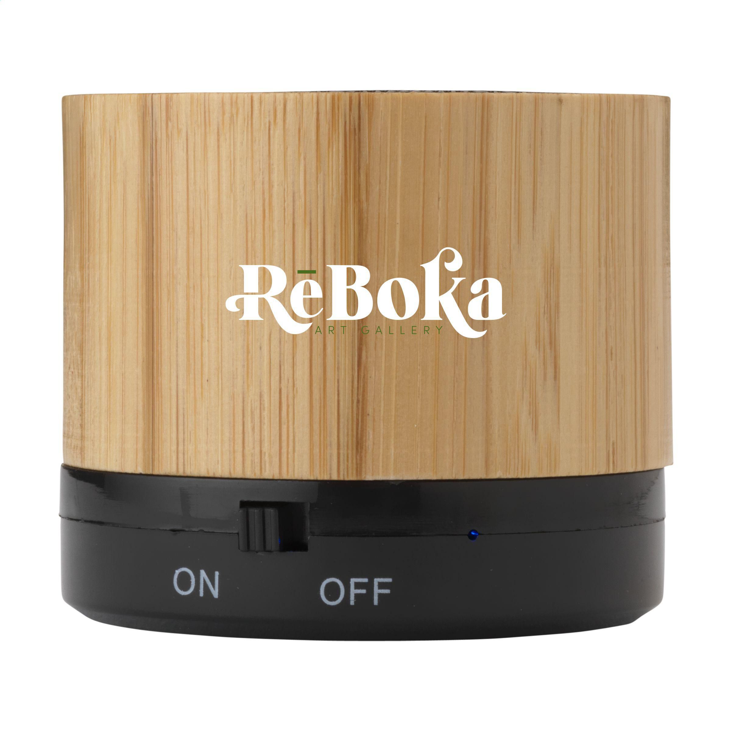 Vue 2 de Bambox Bamboo Speaker enceinte