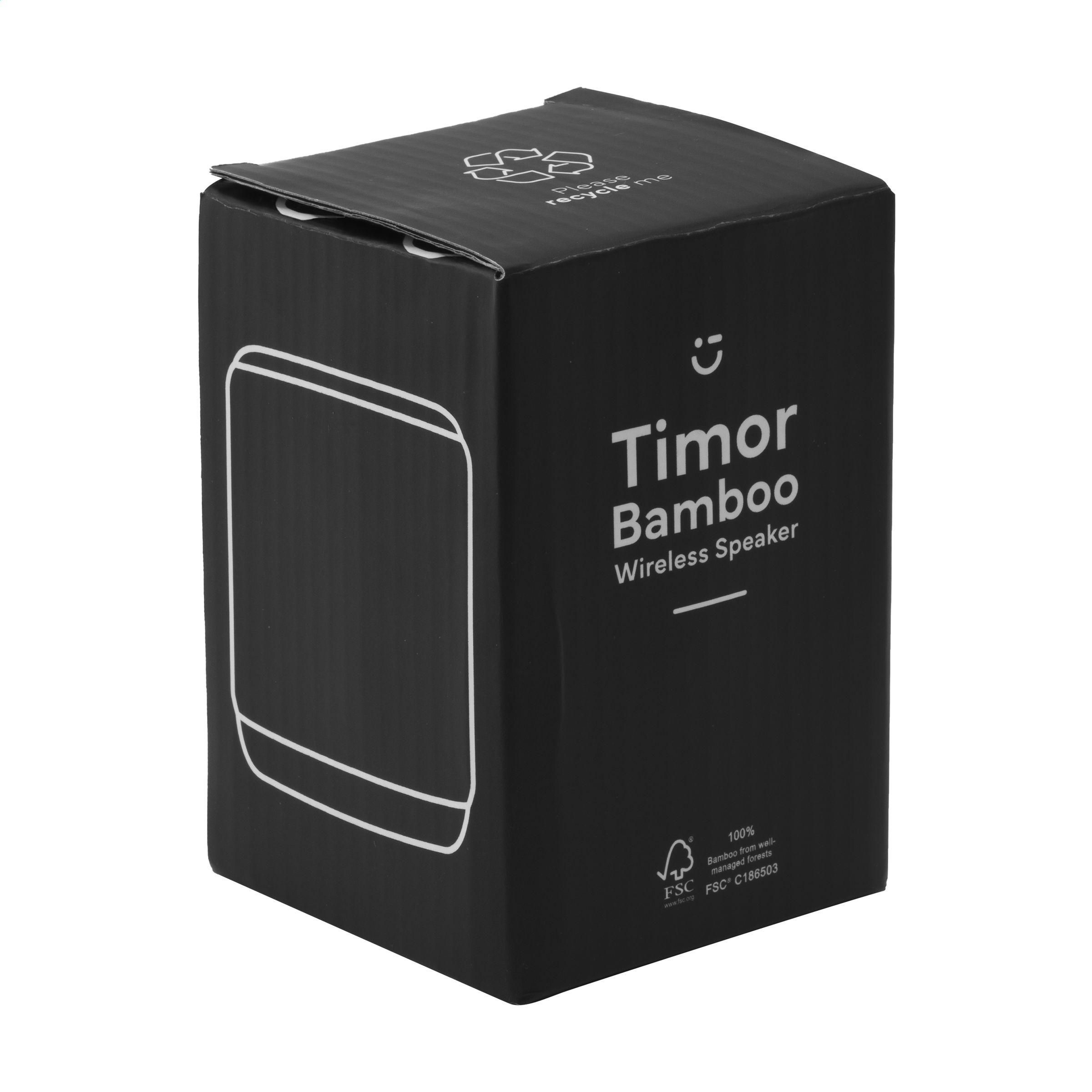 Vue 8 de Timor Bamboo Wireless Speaker