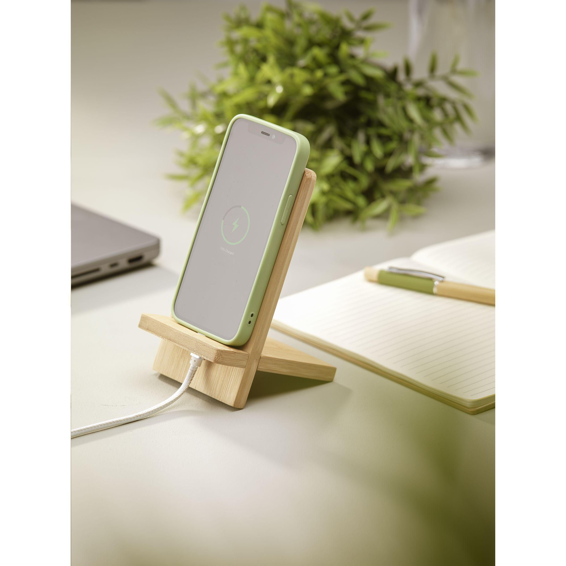 Vue 9 de Miyo Bamboo Phone Stand support de téléphone