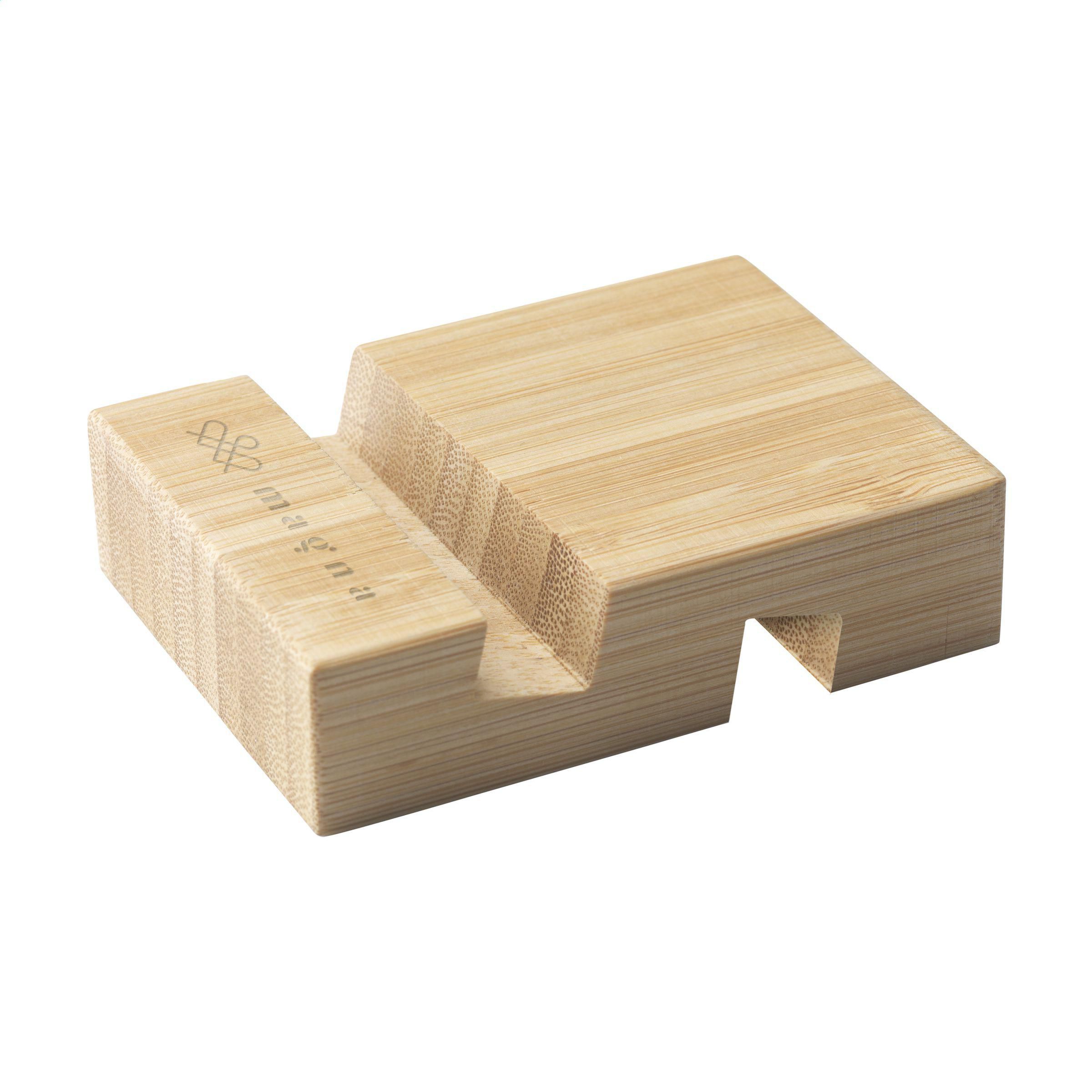 Vue 2 de Supporto Bamboo support de téléphone