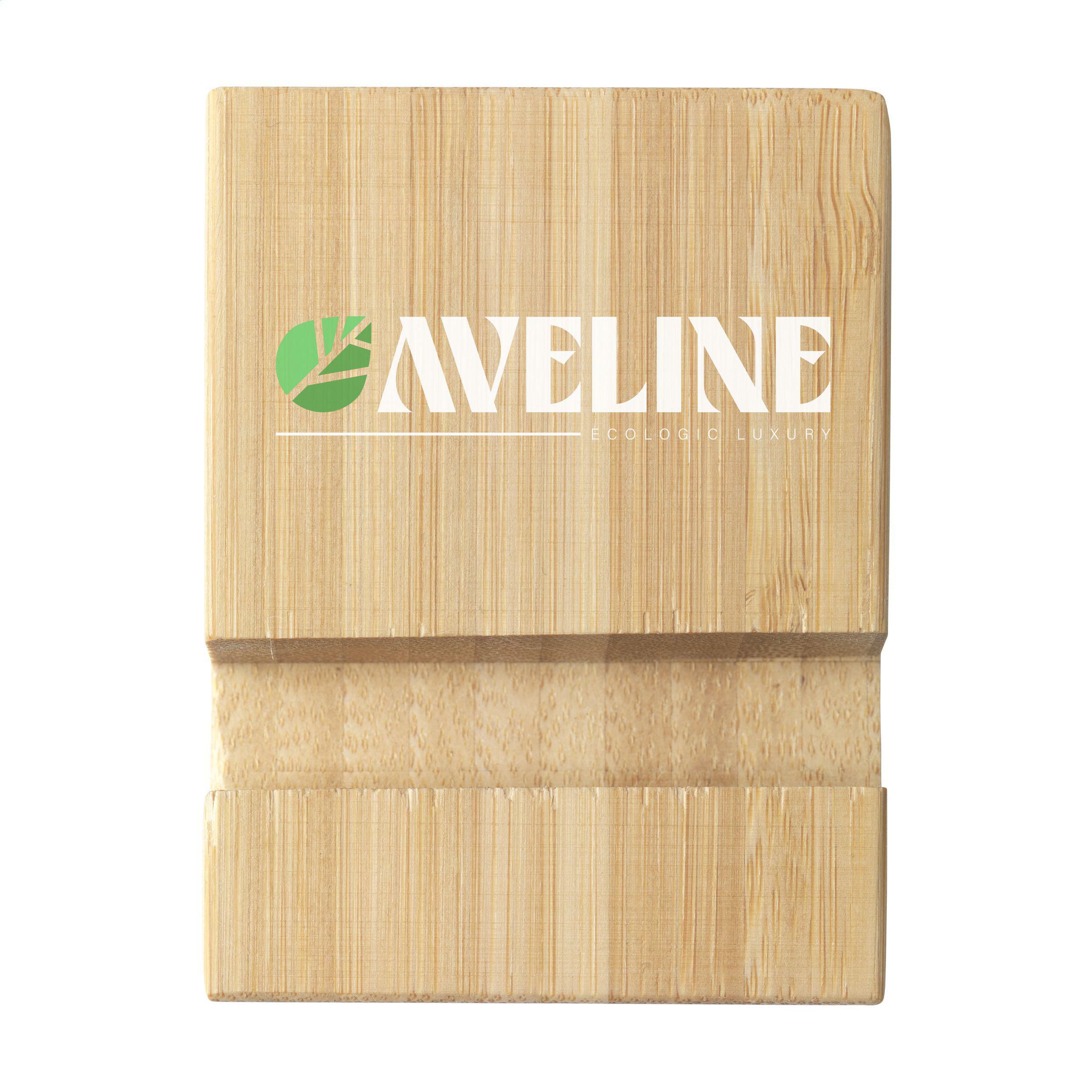 Vue 3 de Supporto Bamboo support de téléphone