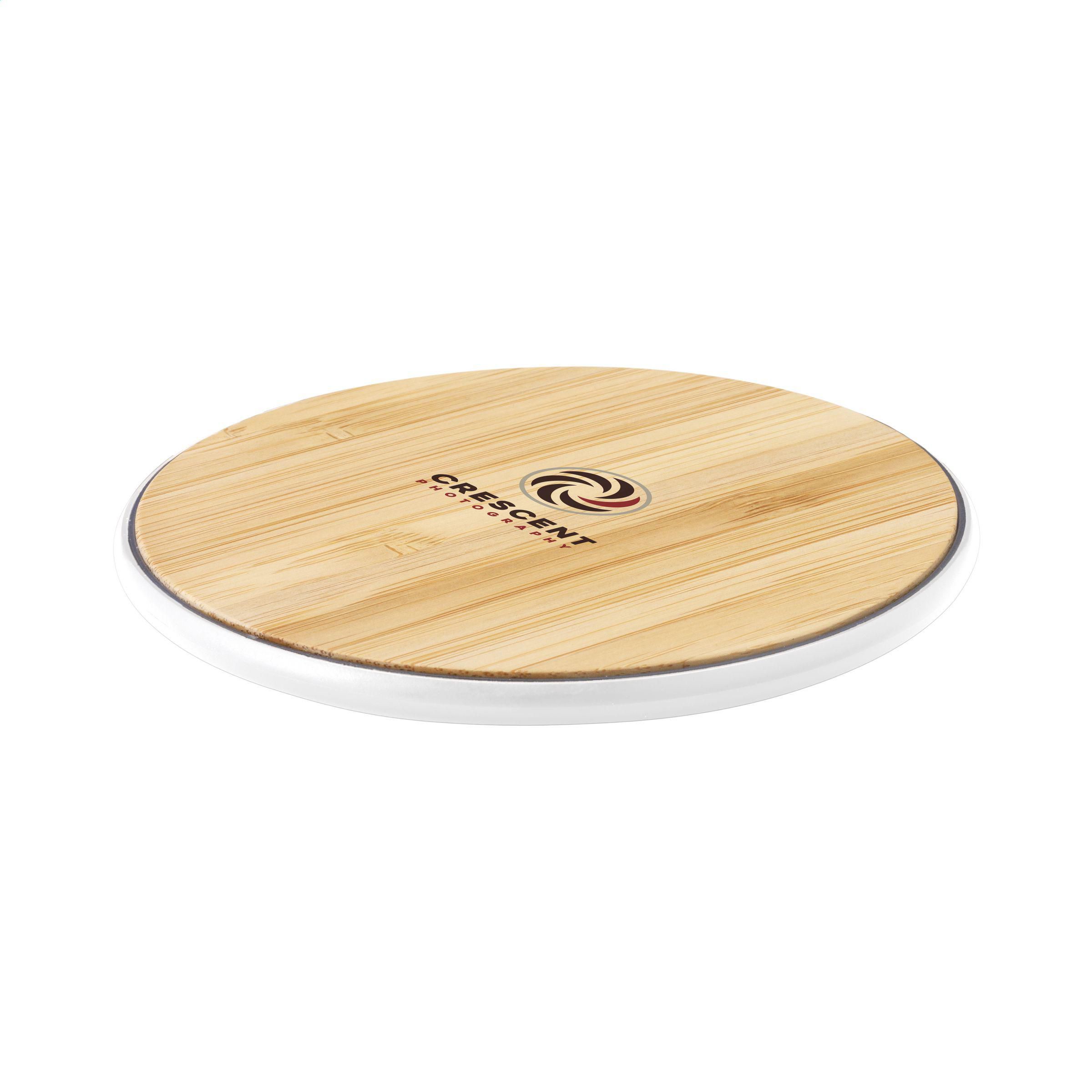Vue 3 de Bamboo 10W Wireless Charger chargeur rapide