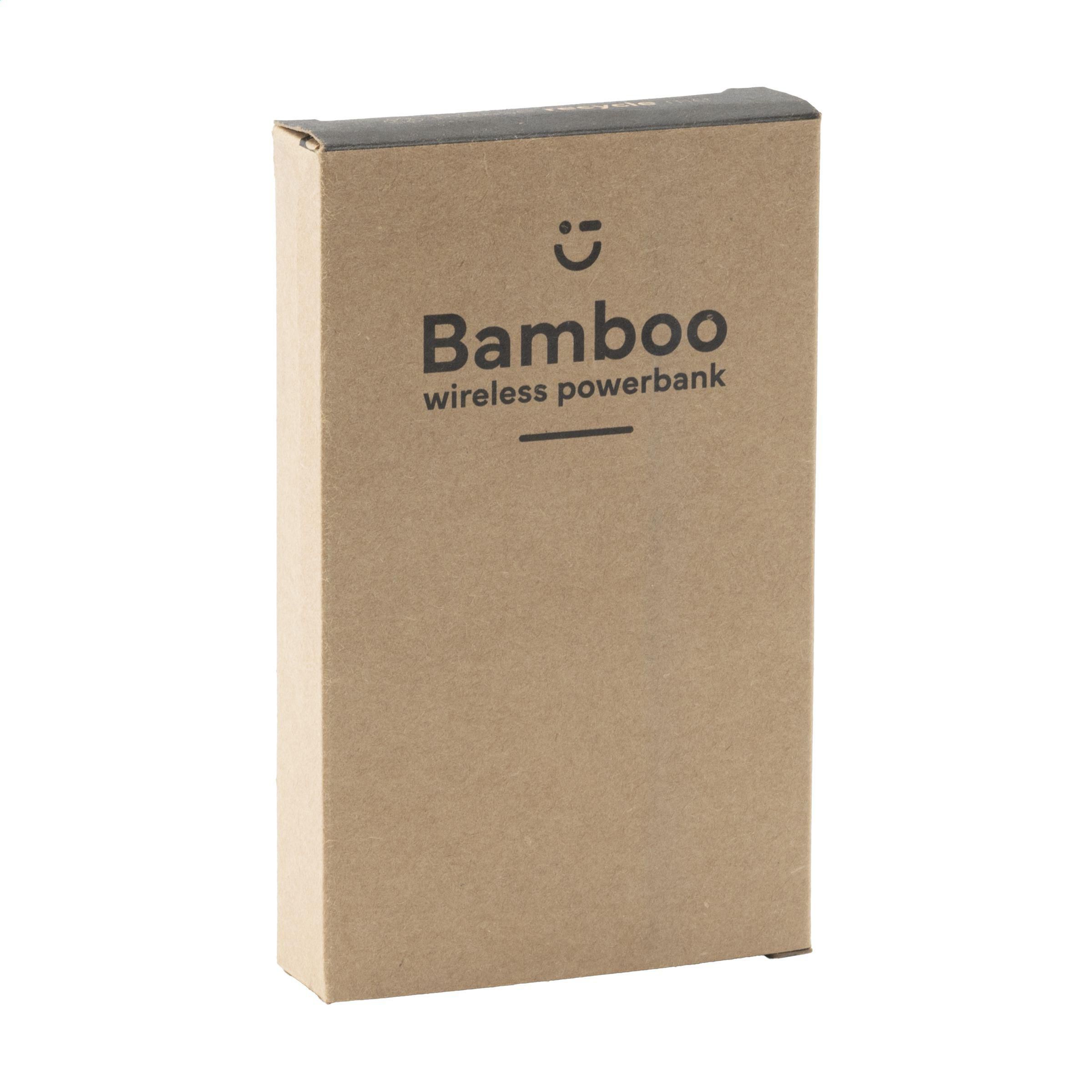 Vue 5 de Bamboo 8000 Wireless Powerbank chargeur sans fil