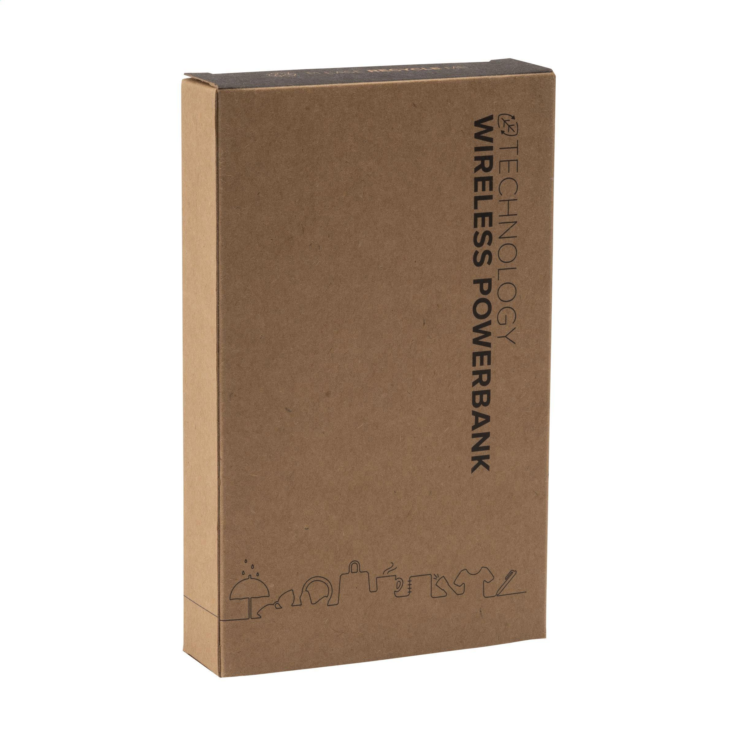 Vue 7 de Bamboo 8000 Wireless Powerbank chargeur sans fil