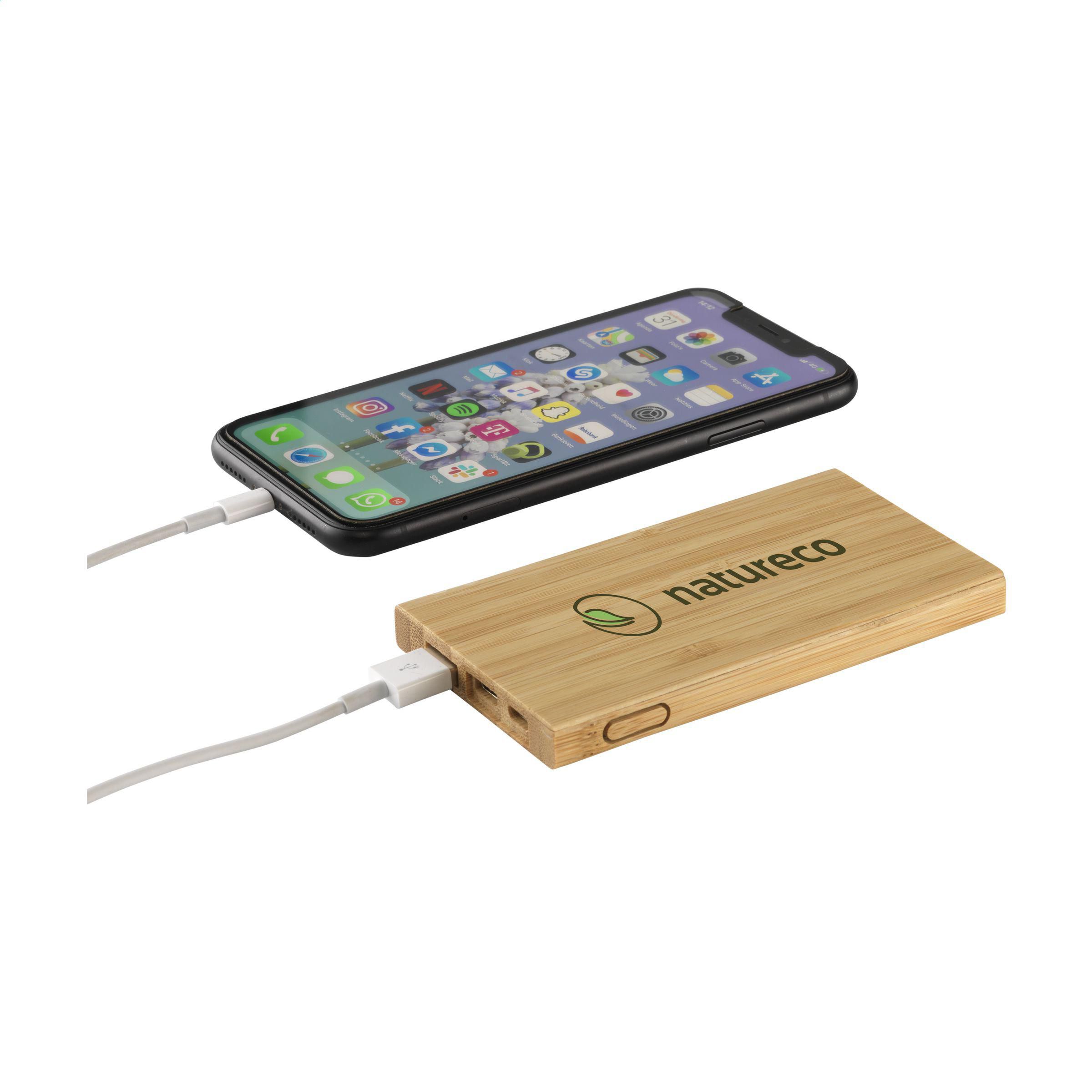 Vue 5 de Bamboo 4000 Powerbank chargeur externe