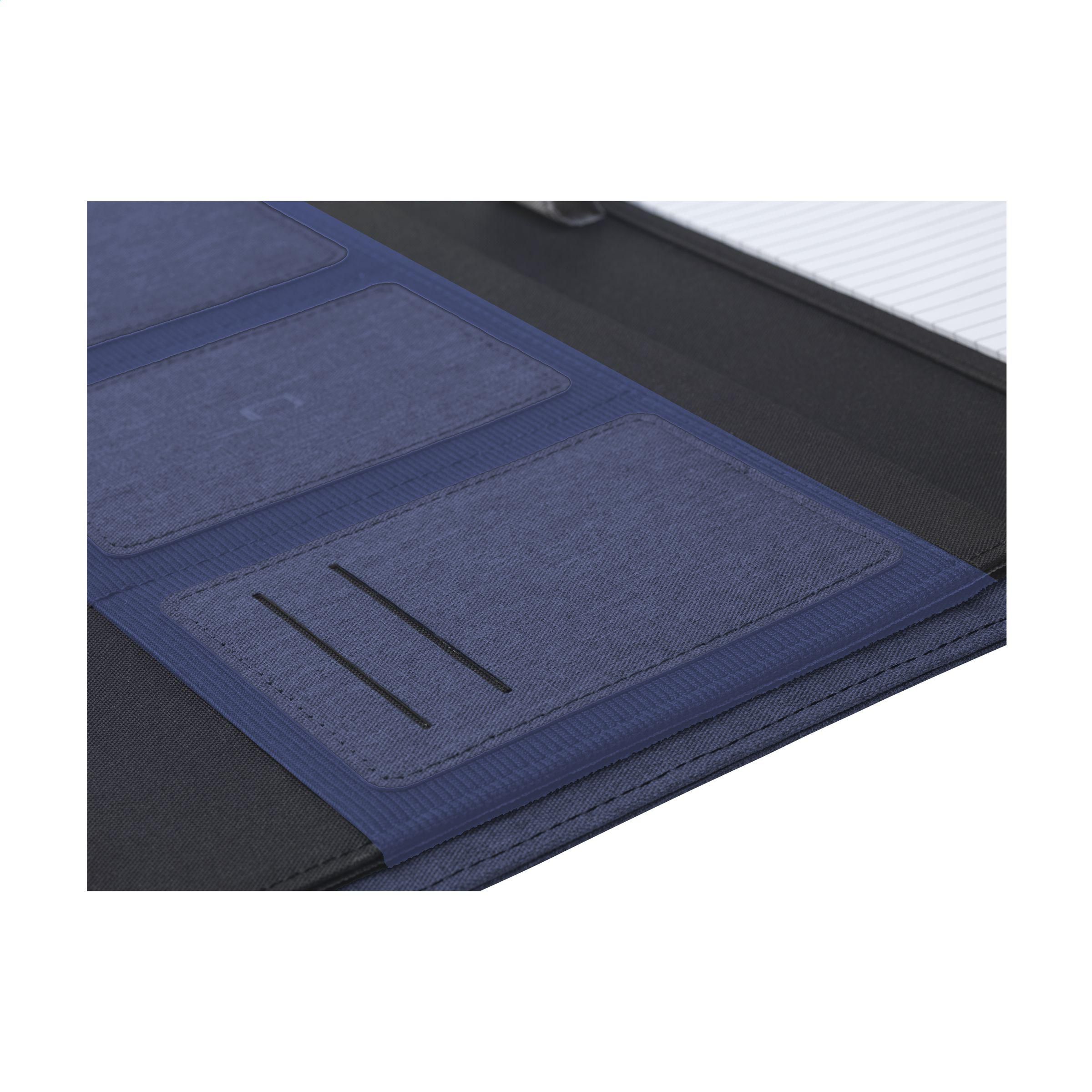 Vue 6 de Quest Portfolio RCS RPET A4 porte-documents