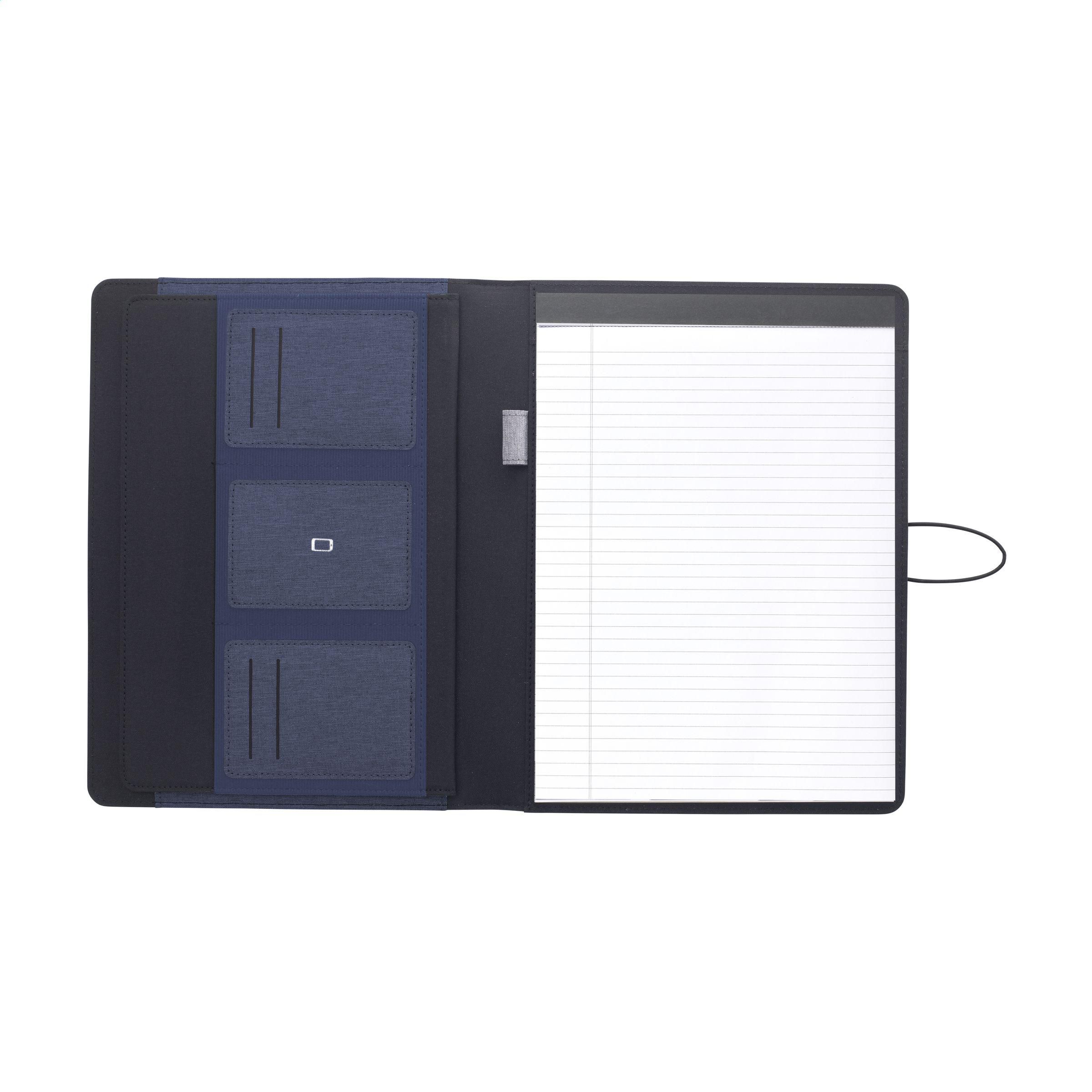 Vue 3 de Quest Portfolio RCS RPET A4 porte-documents