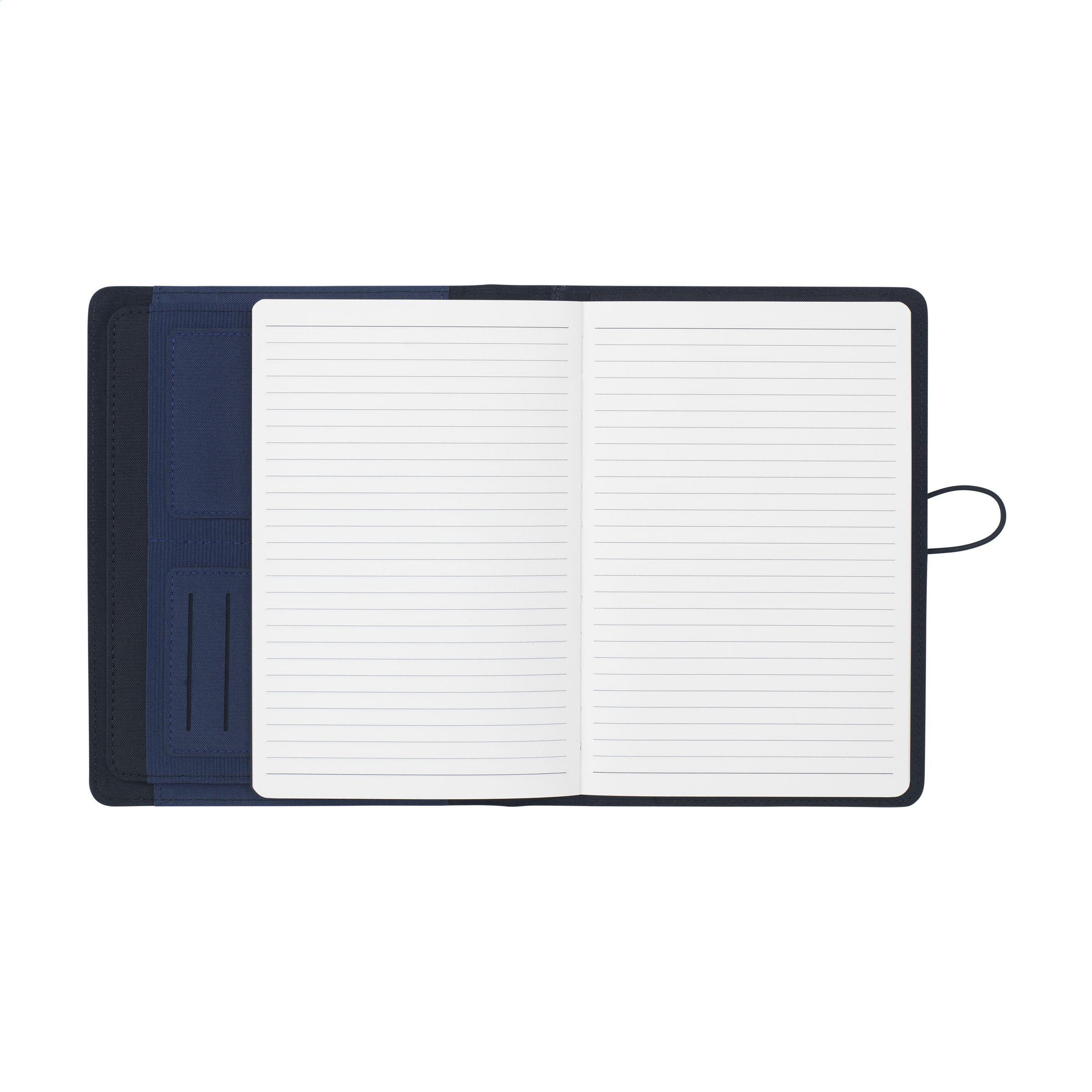 Vue 4 de Quest Portfolio RCS RPET A5 porte-documents
