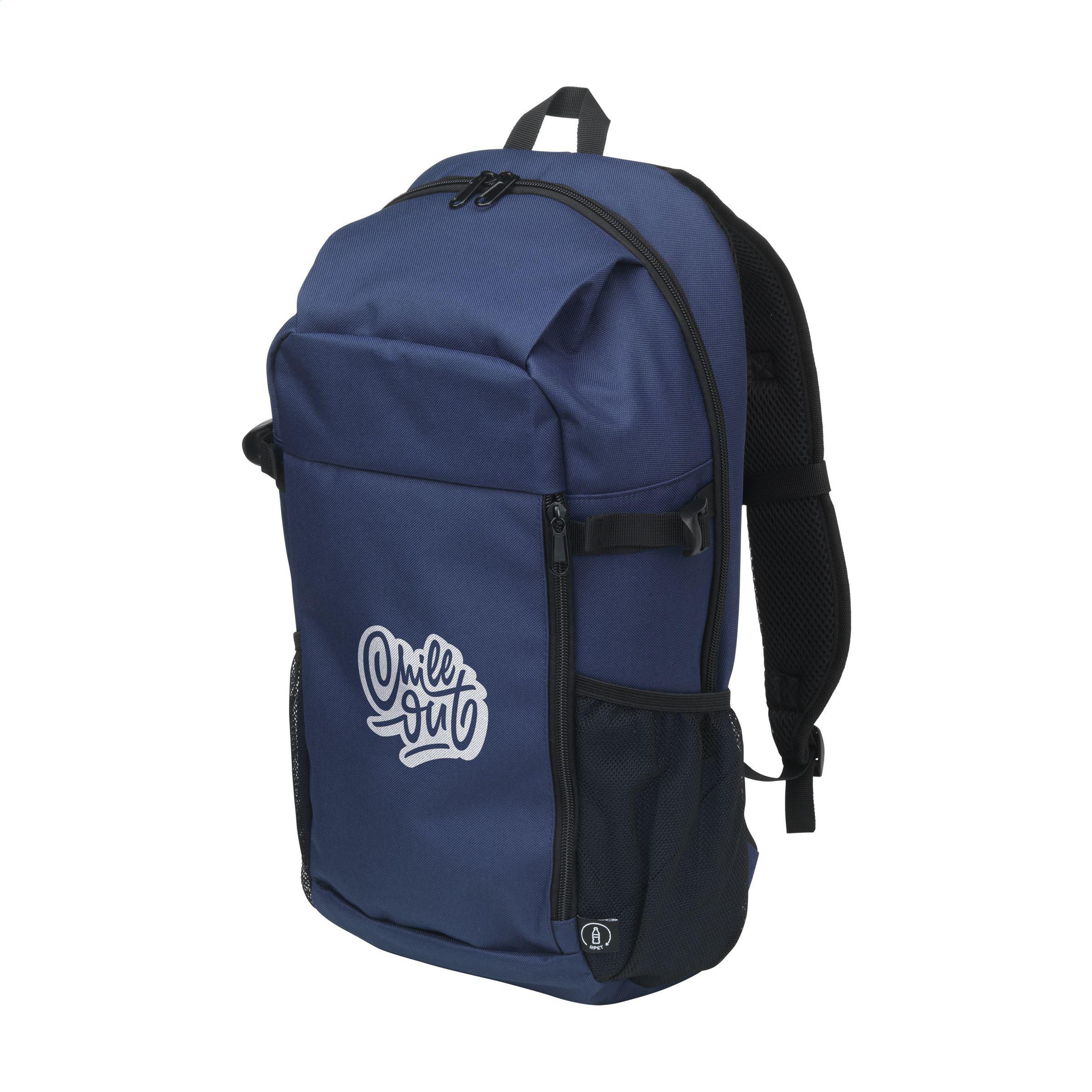 Vue 2 de WyattTrail GRS RPET Backpack sac à dos