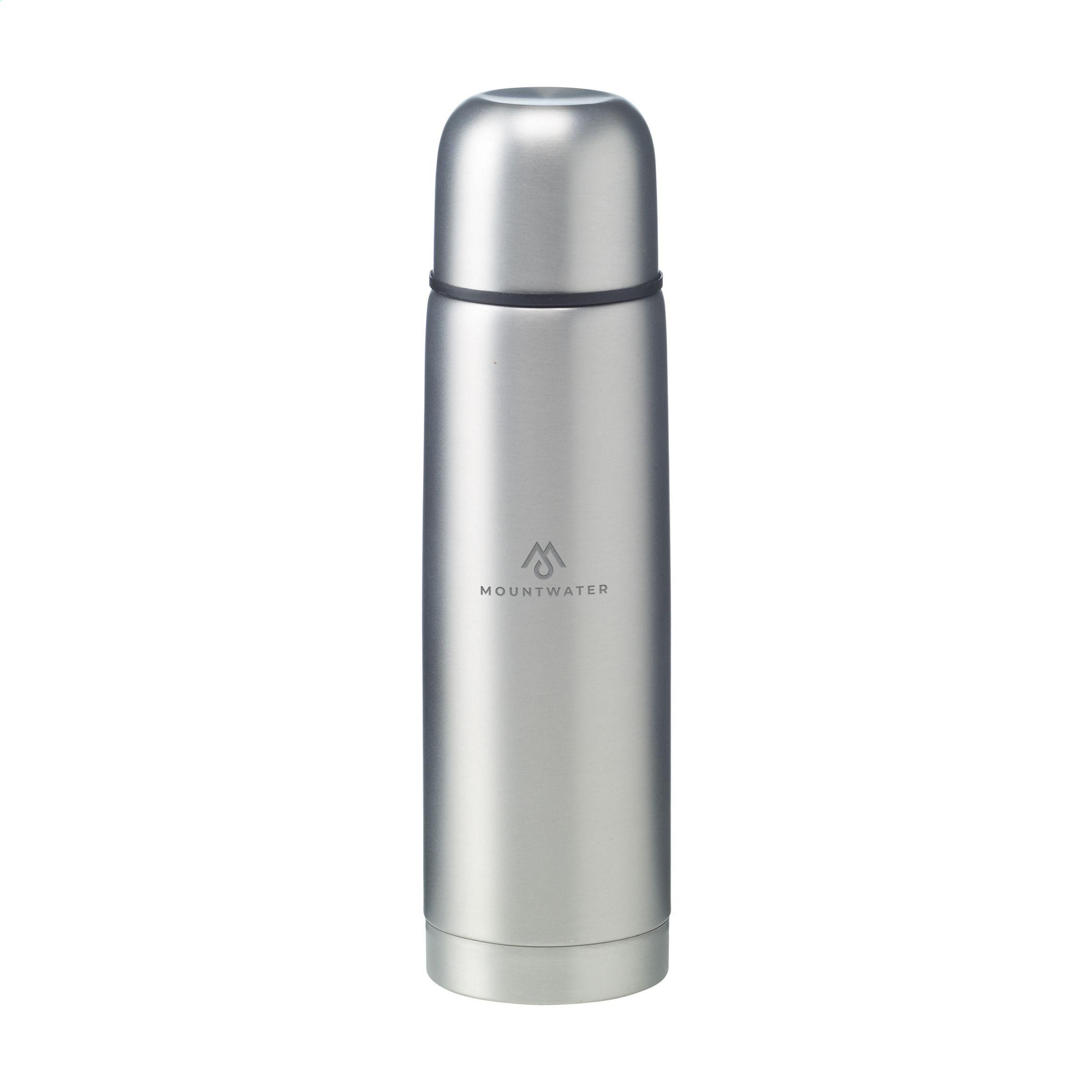 Frosted Bottle RCS Recycled Steel 500 ml bouteille