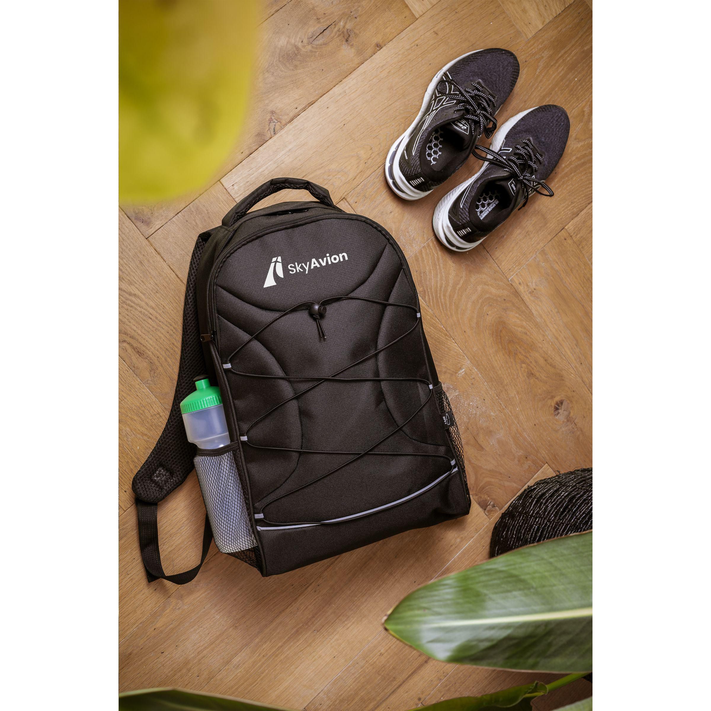 Vue 7 de Flashline GRS RPET Laptop Backpack sac à dos