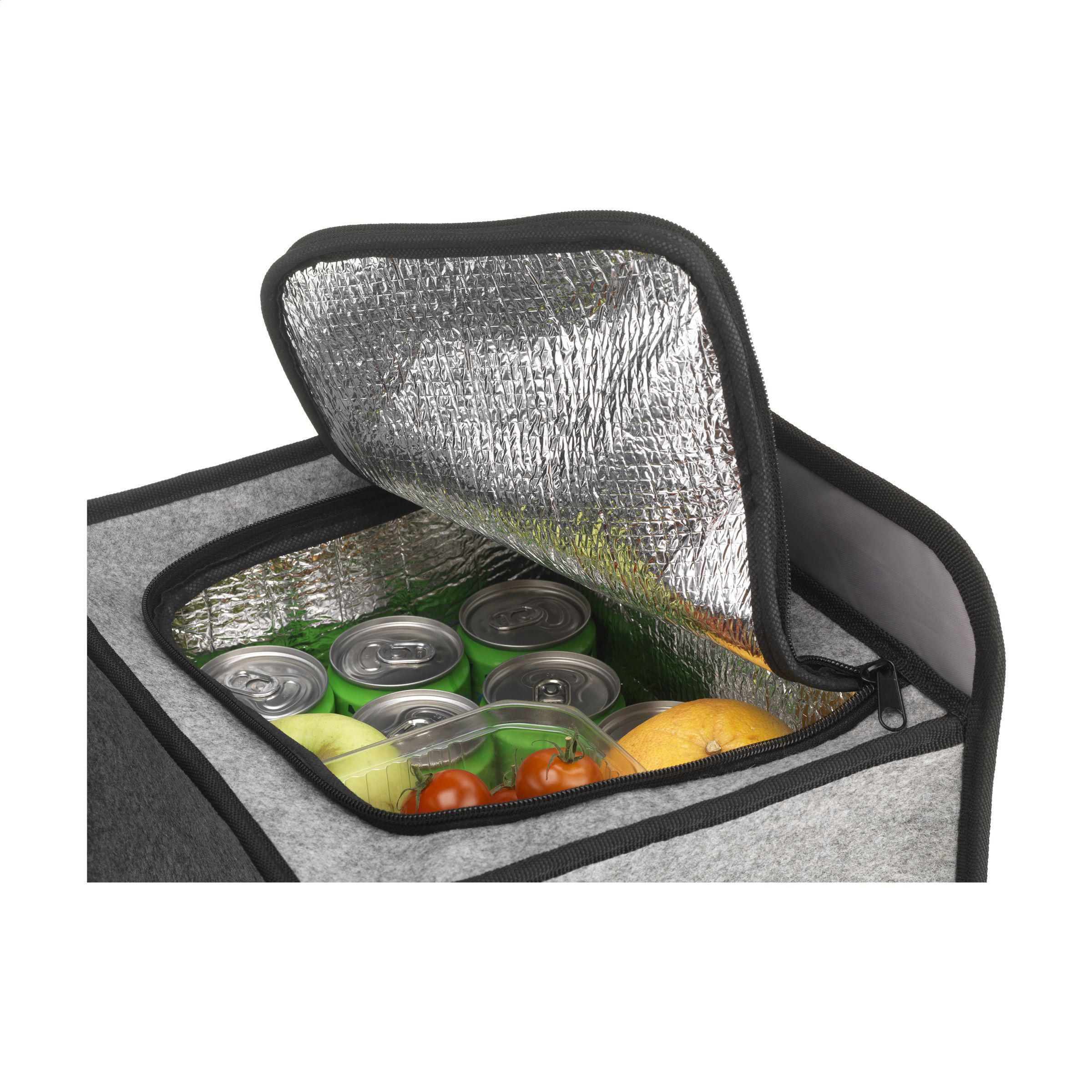 Vue 9 de Trunk GRS RPET Felt Organizer Cooler sac de rangement