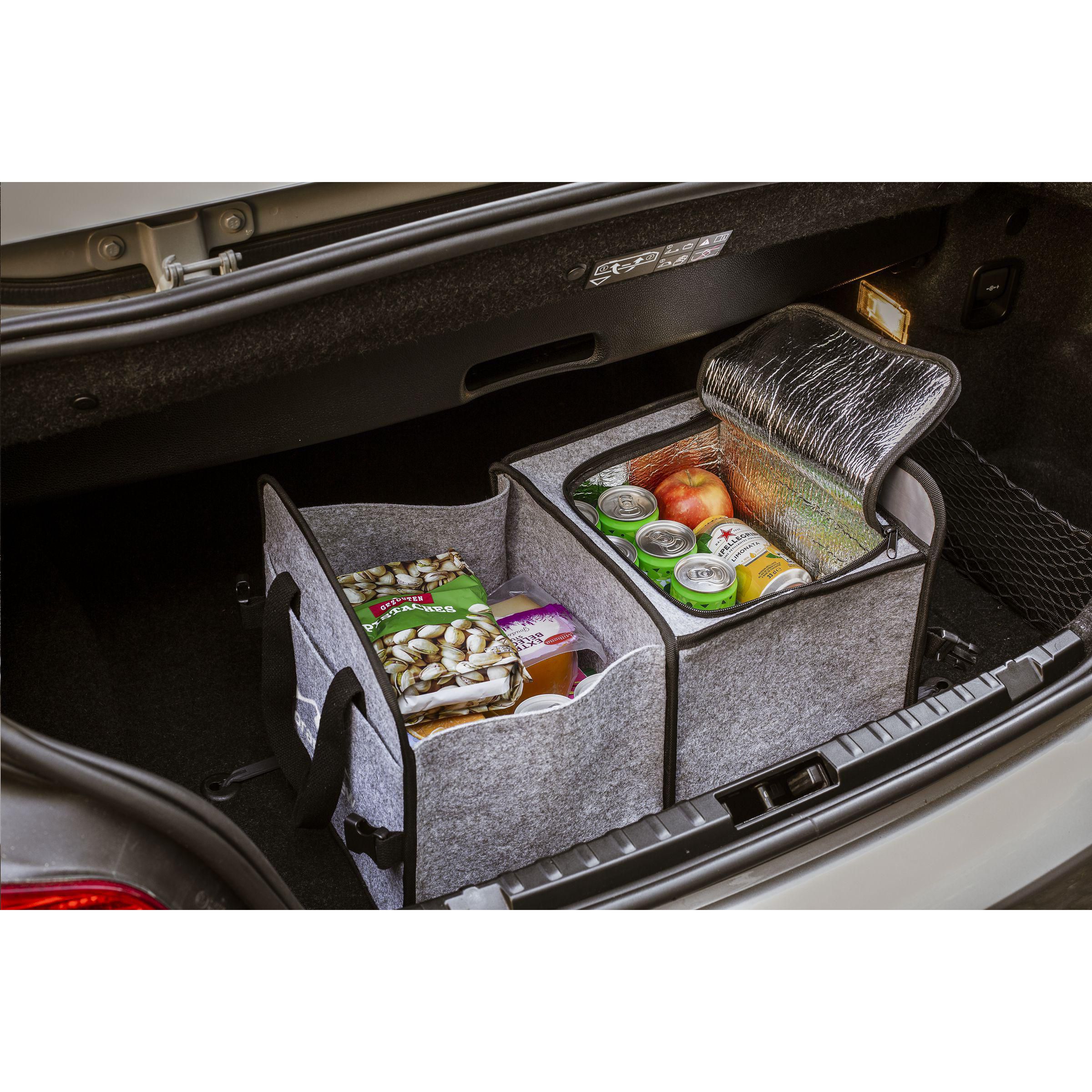 Vue 10 de Trunk GRS RPET Felt Organizer Cooler sac de rangement