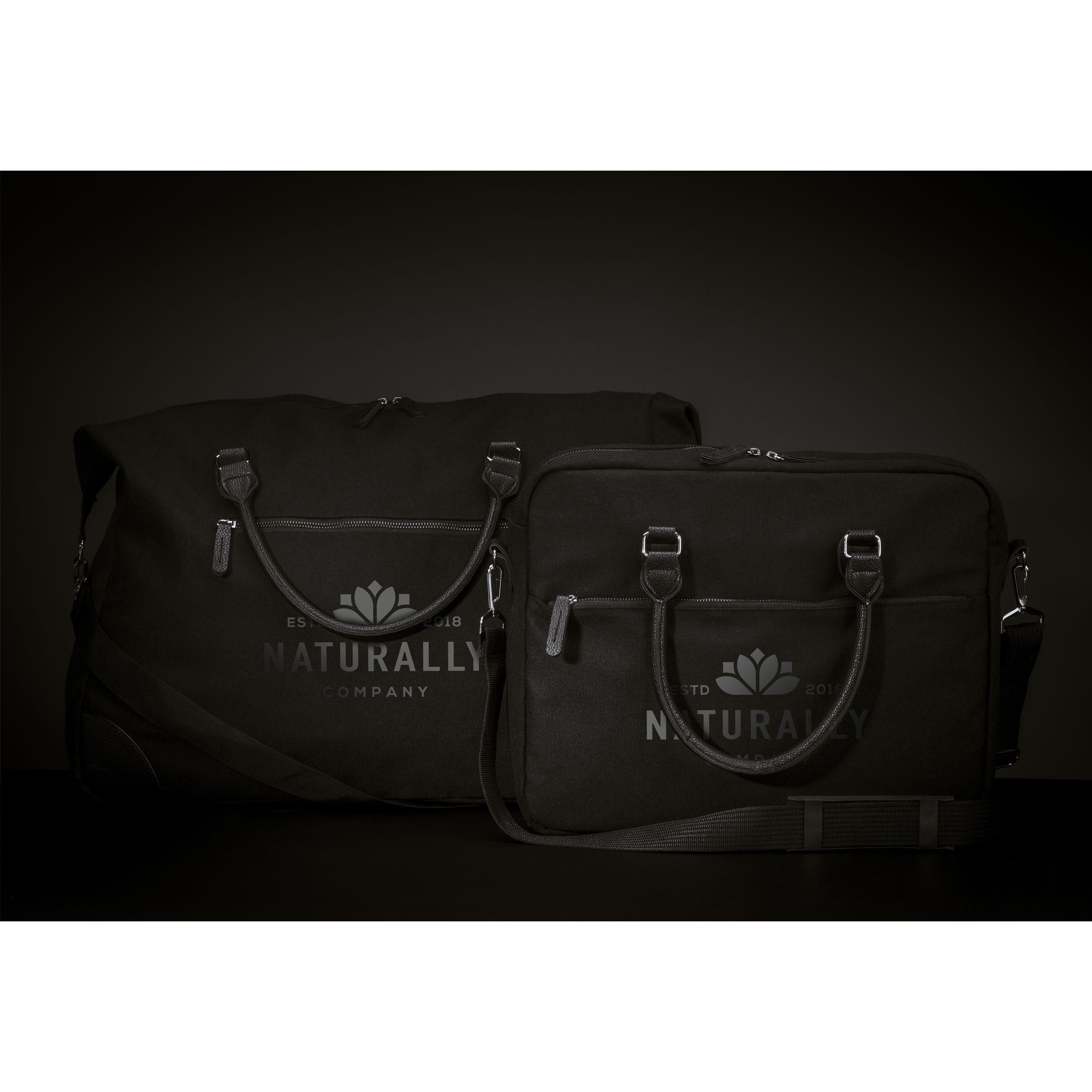 Vue 4 de Denver Duffle Recycled Canvas sac de voyage