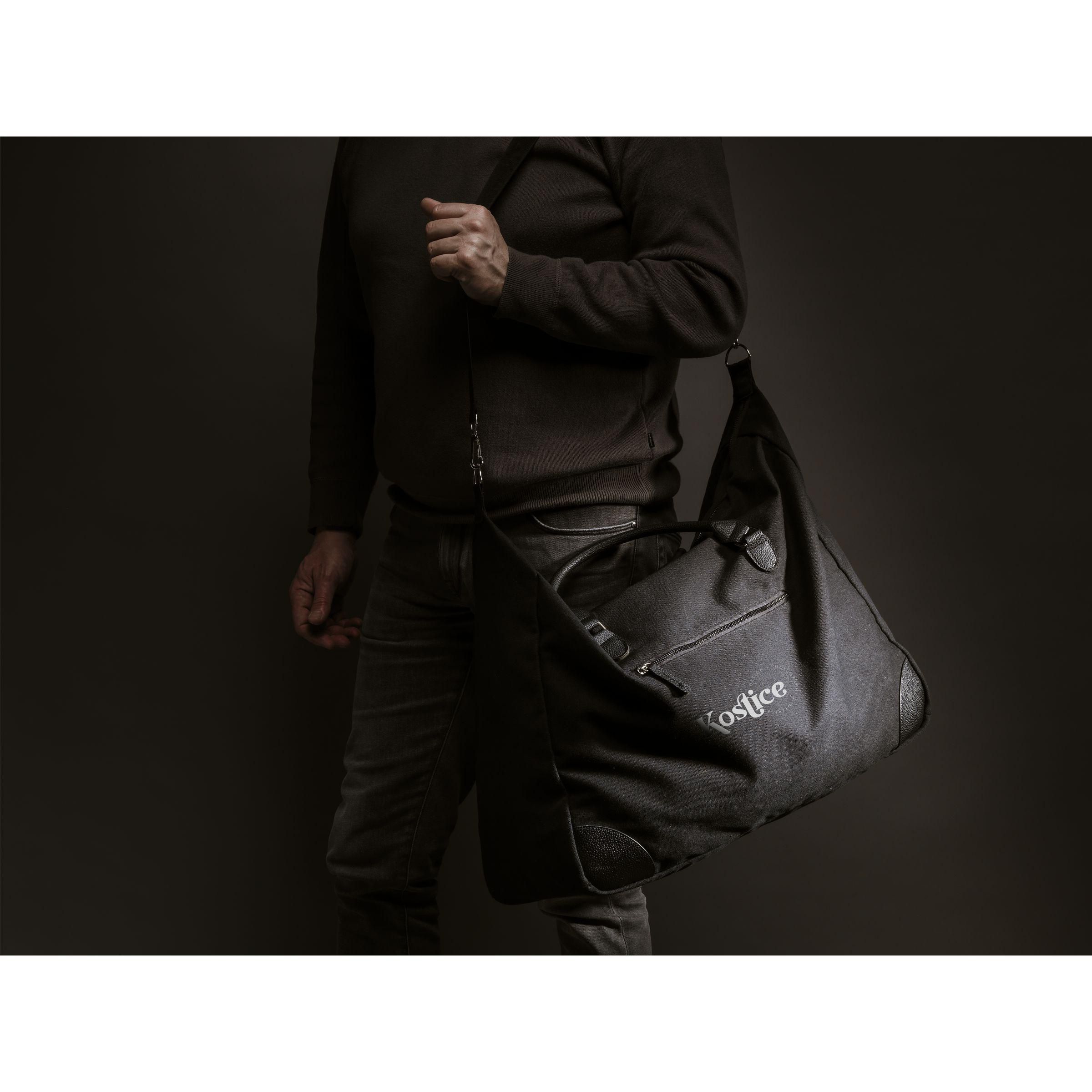 Vue 5 de Denver Duffle Recycled Canvas sac de voyage