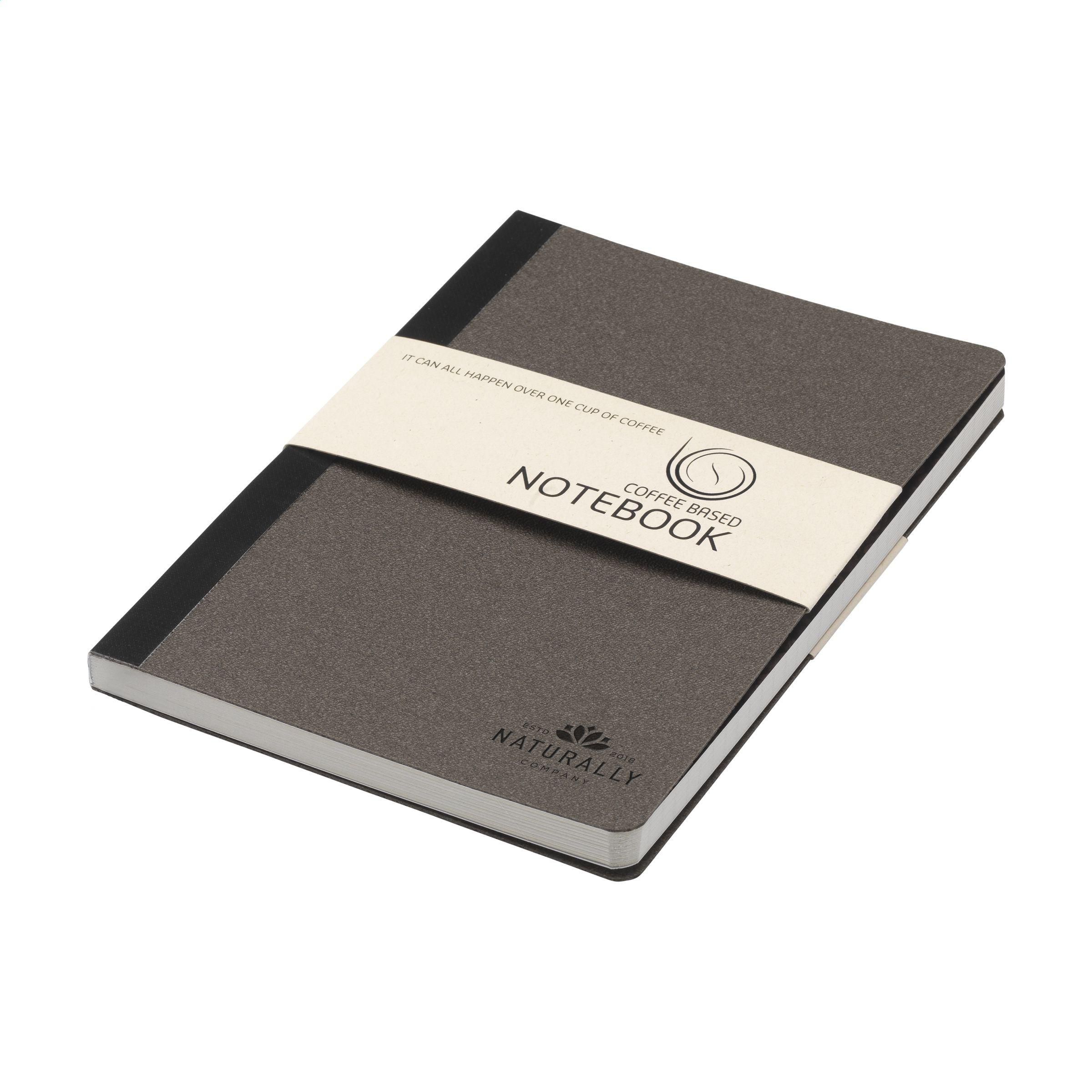 Vue 2 de Coffee Notebook A5 carnet de notes