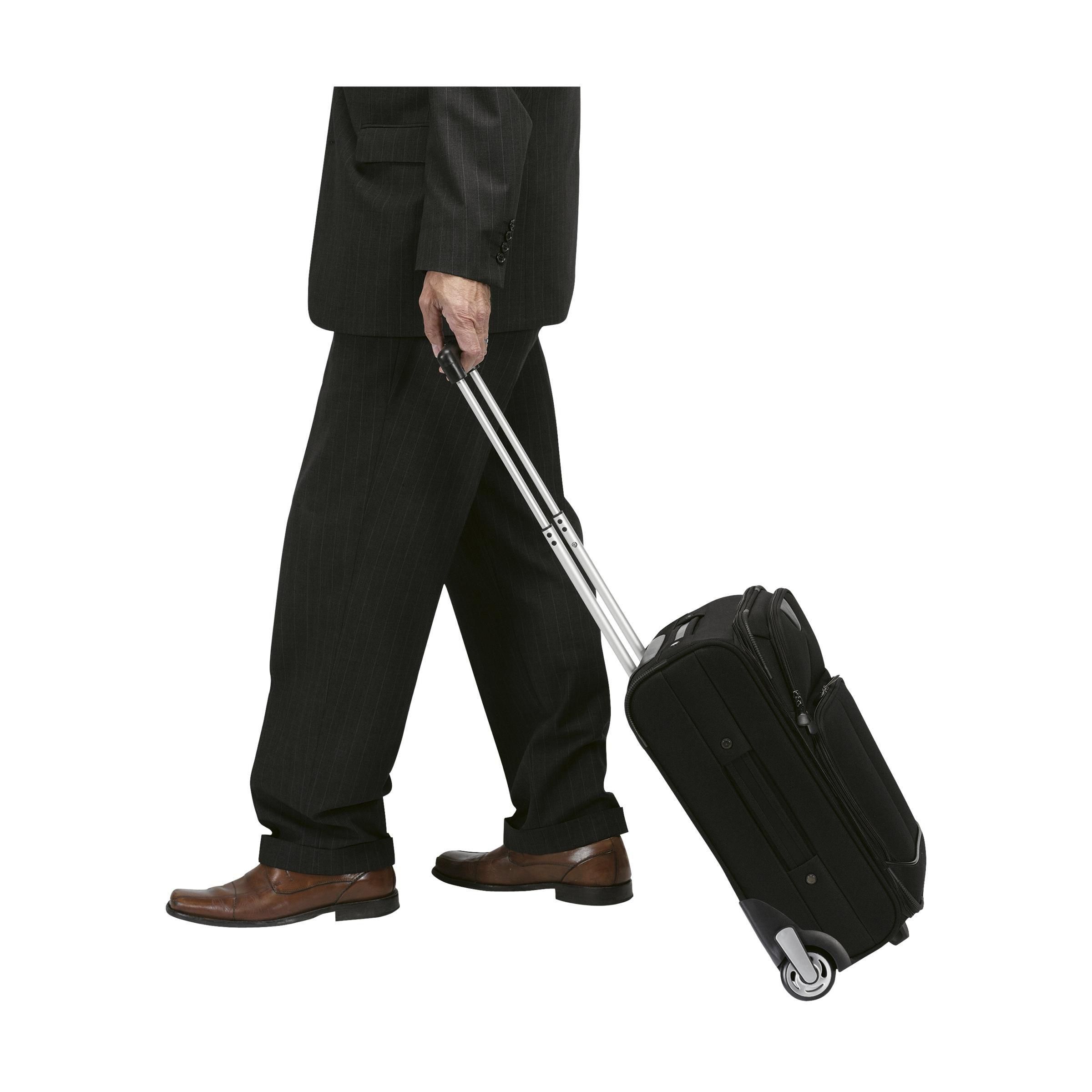 Vue 5 de Cabinet Trolley valise à roulettes