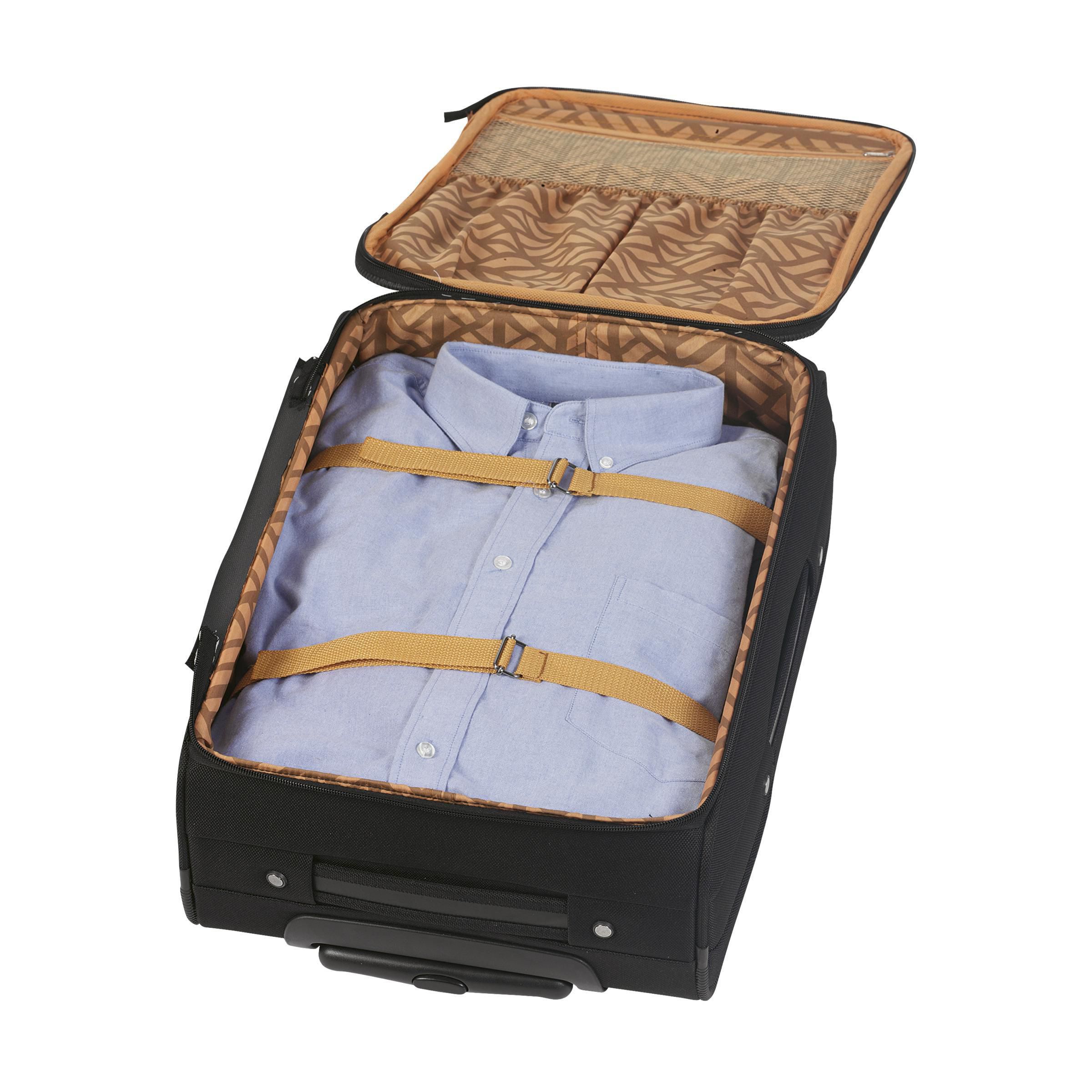 Vue 3 de Cabinet Trolley valise à roulettes