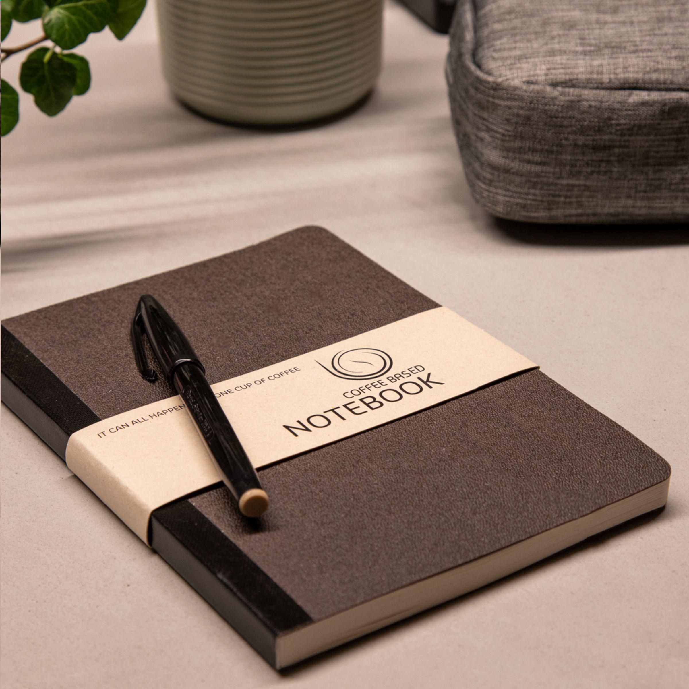 Vue 12 de Coffee Notebook A5 carnet de notes