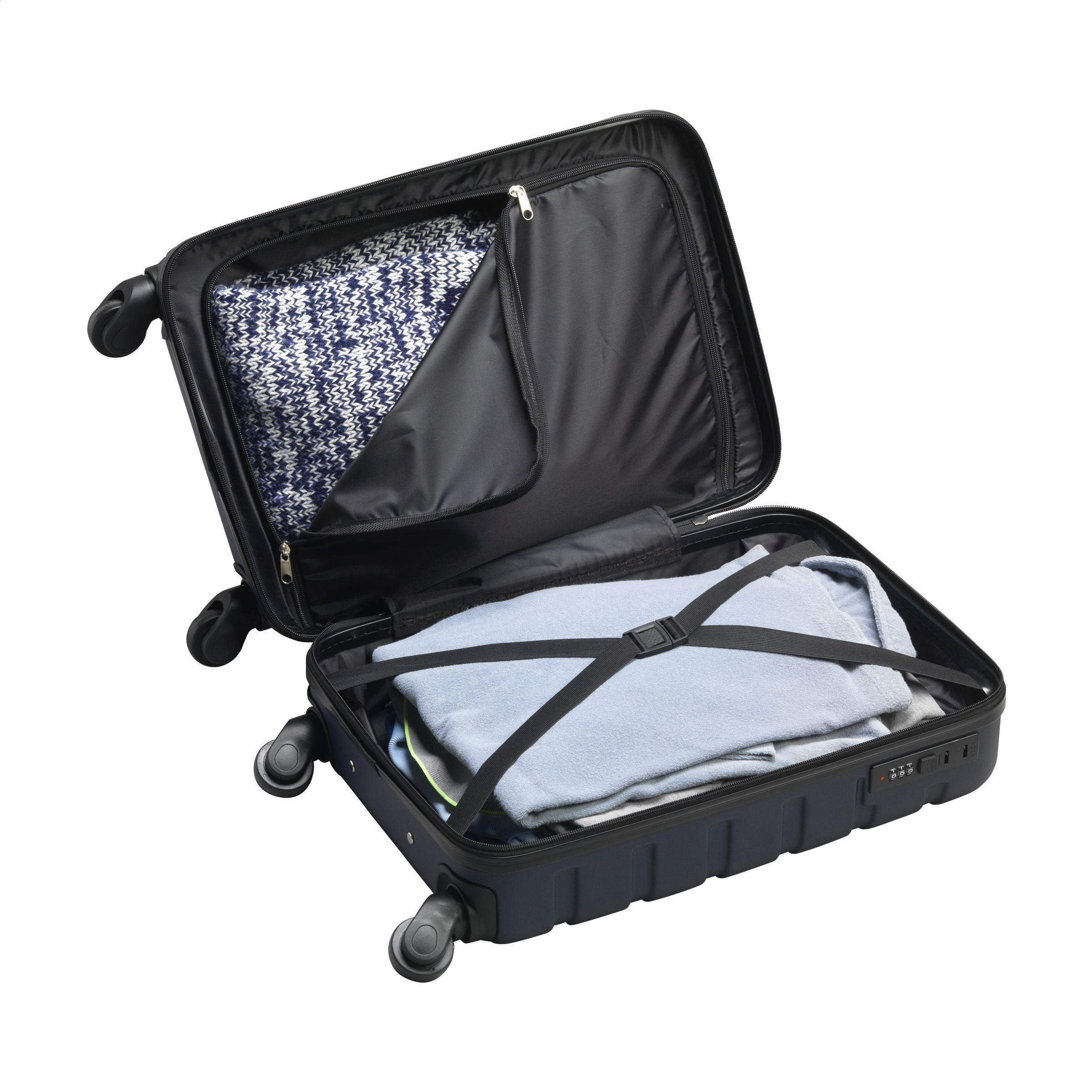 Vue 6 de Amsterdam Trolley GRS Recycled ABS