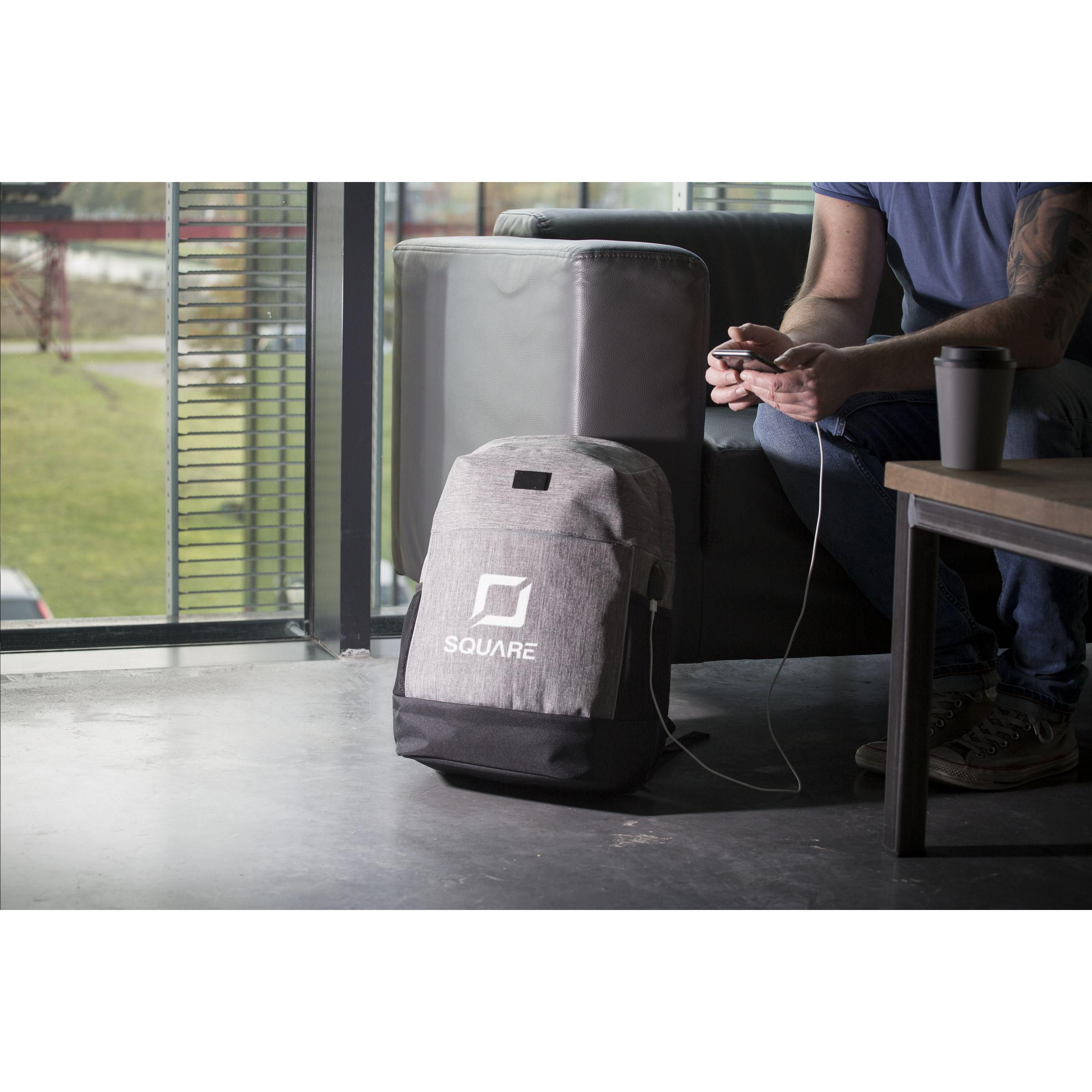 Vue 7 de Jayden RFID Anti-Theft sac à dos