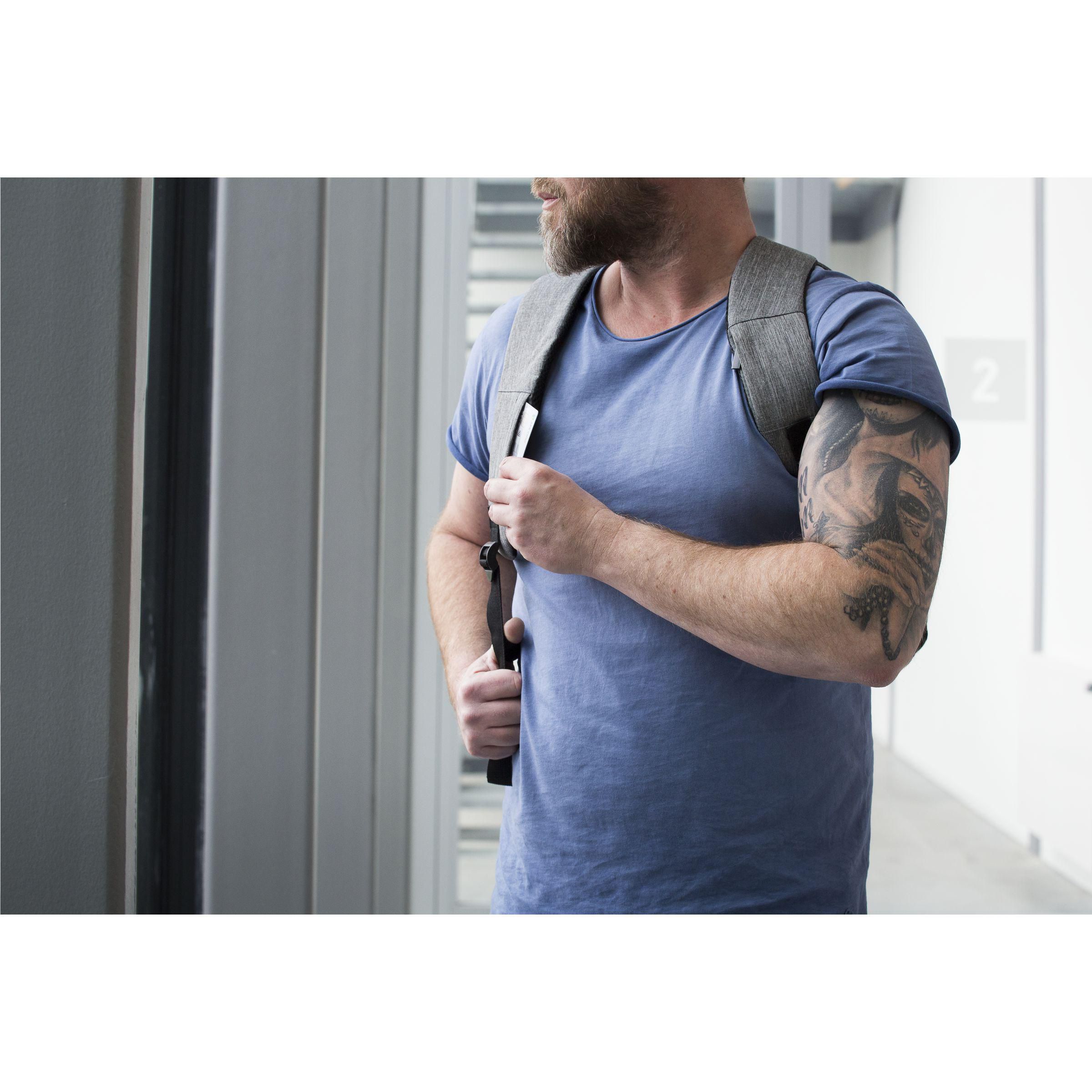 Vue 8 de Jayden RFID Anti-Theft sac à dos