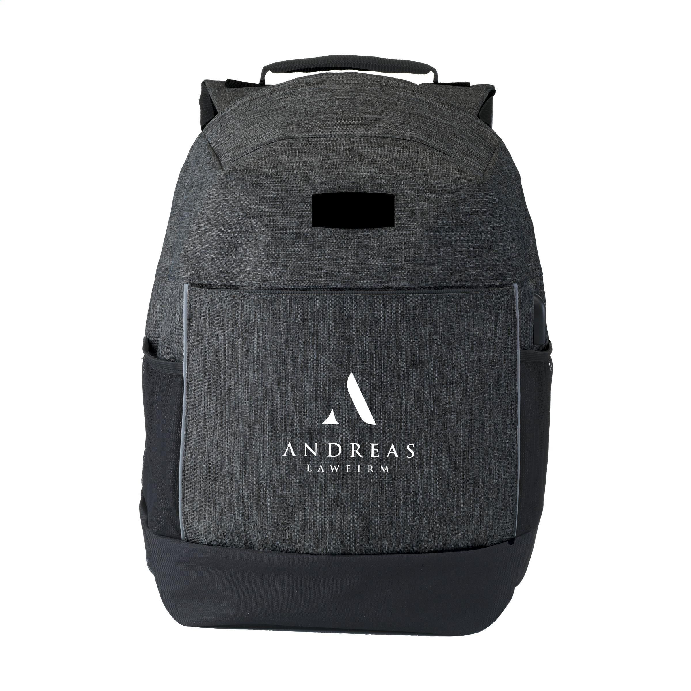 Vue 3 de Jayden RFID Anti-Theft sac à dos