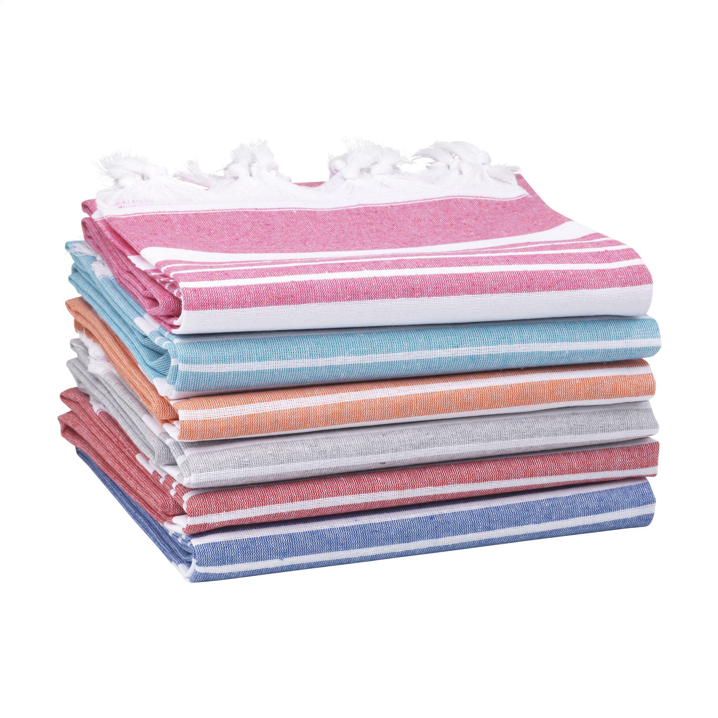 Vue 7 de Oxious Hammam Towels - Promo serviette