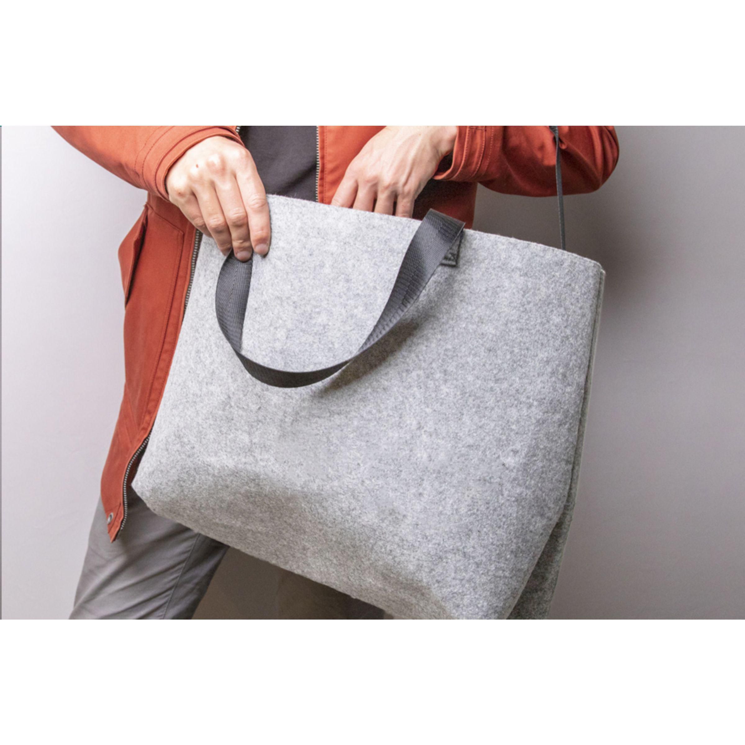 Vue 8 de GRS RPET Felt Shoulder Bag sac bandoulière