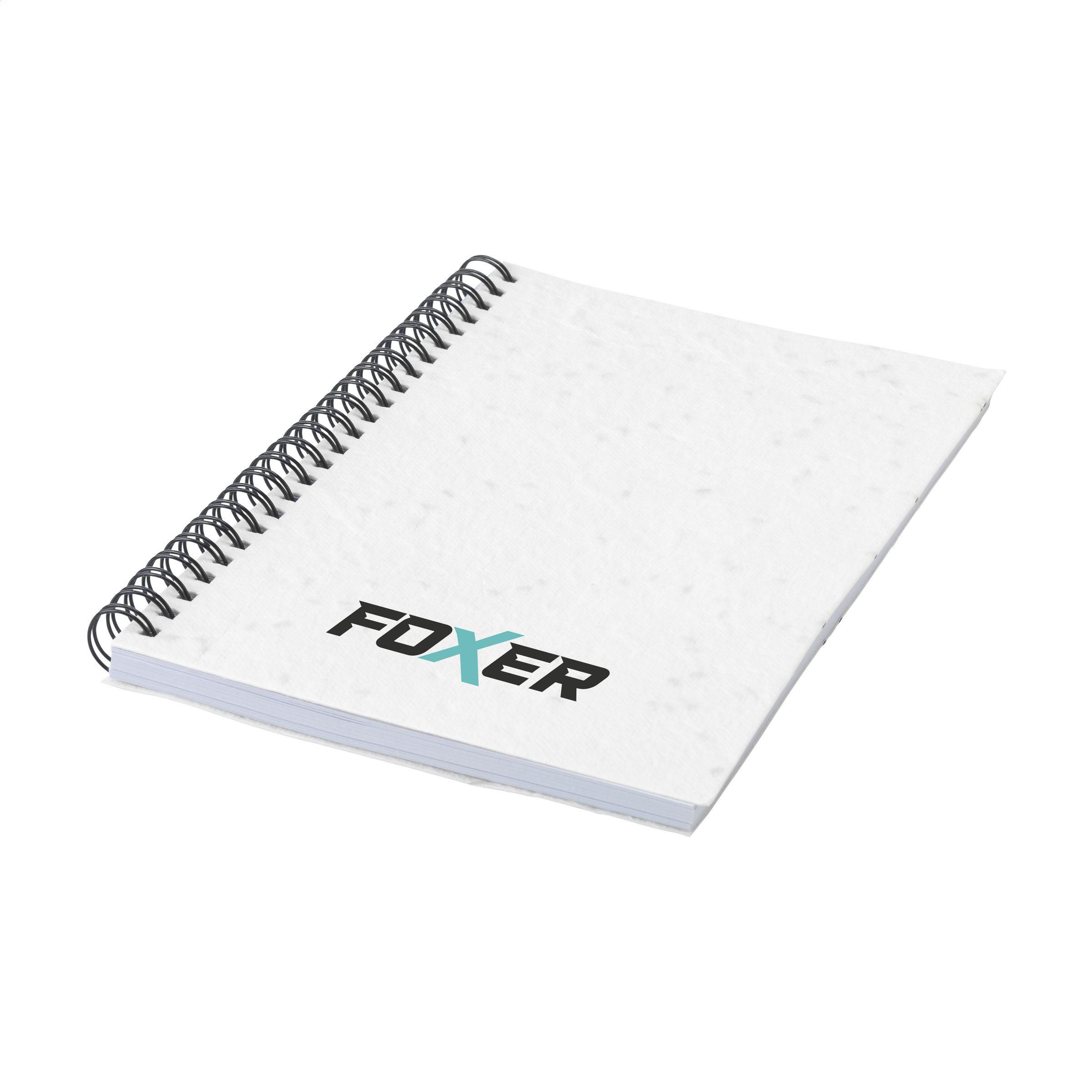 Vue 3 de Seed Paper Notebook A5 carnet de notes