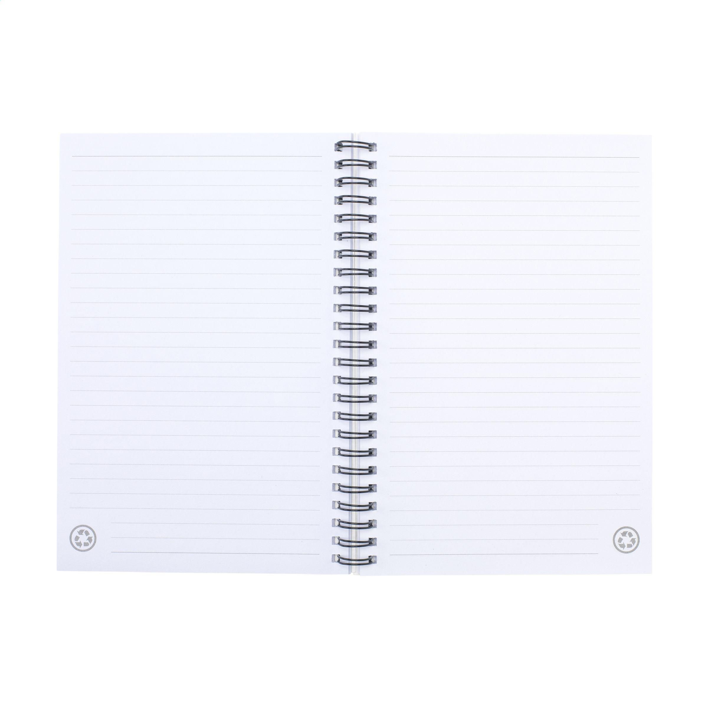 Vue 4 de Seed Paper Notebook A5 carnet de notes