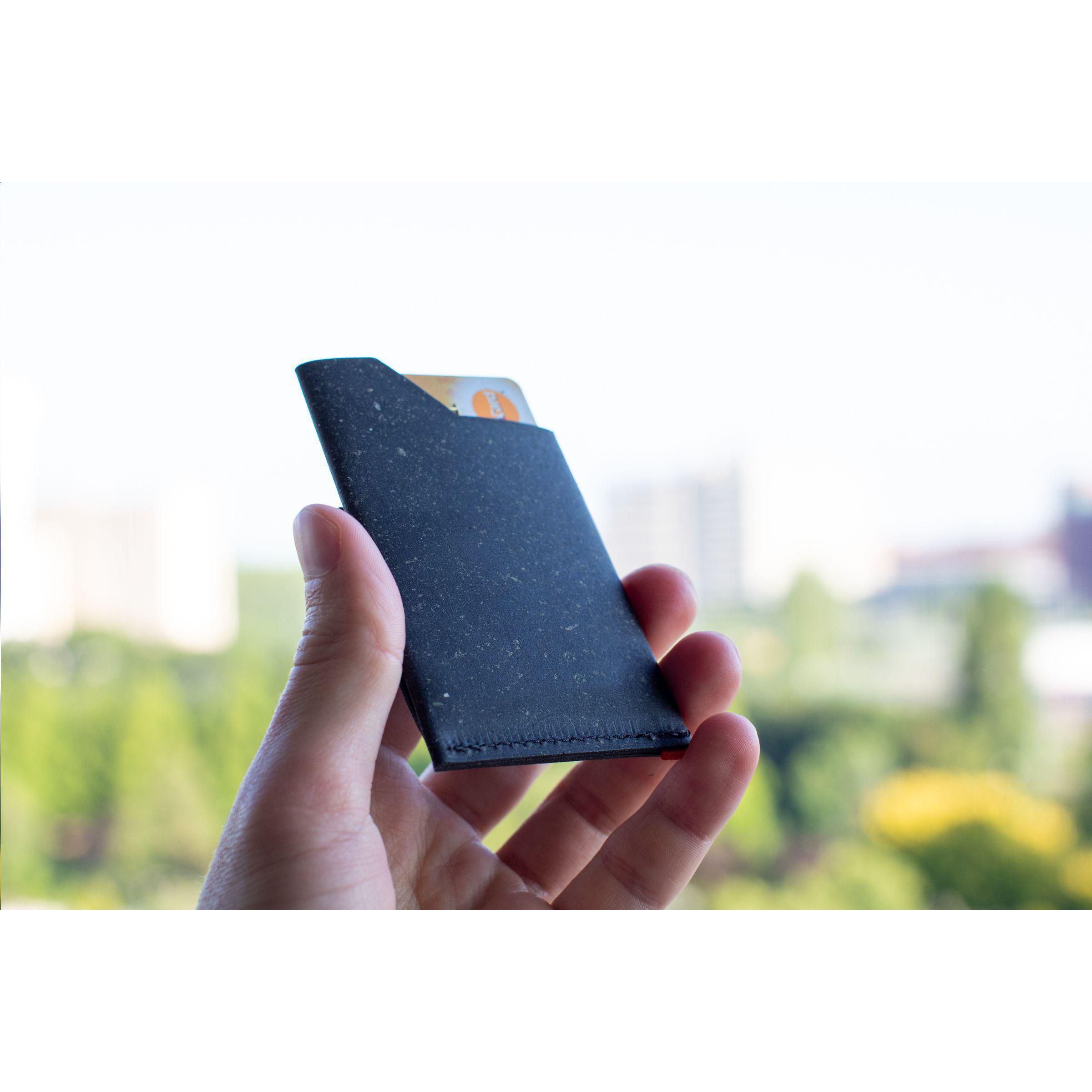 Vue 9 de Recycled Leather Cardholder porte-cartes