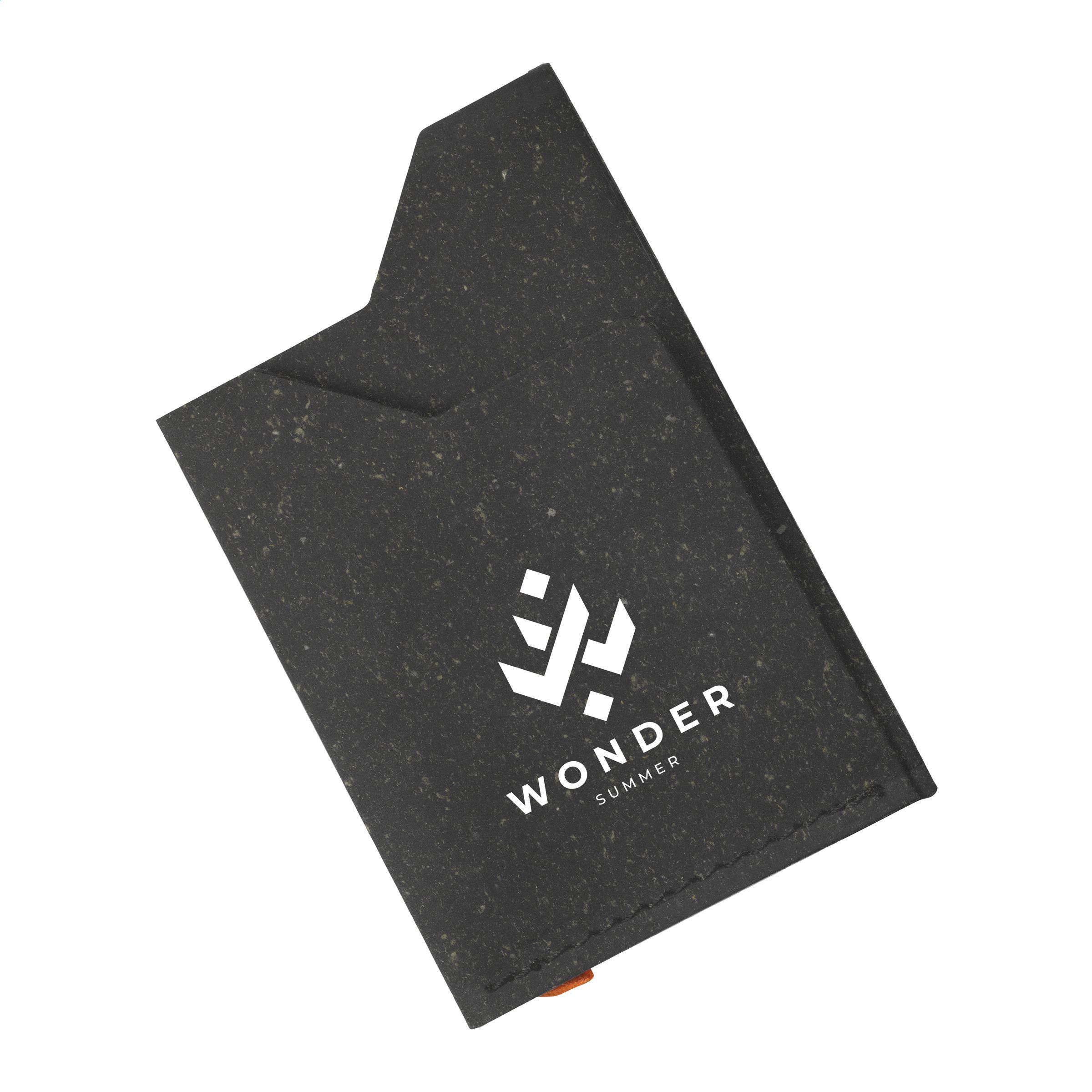 Vue 4 de Recycled Leather Cardholder porte-cartes