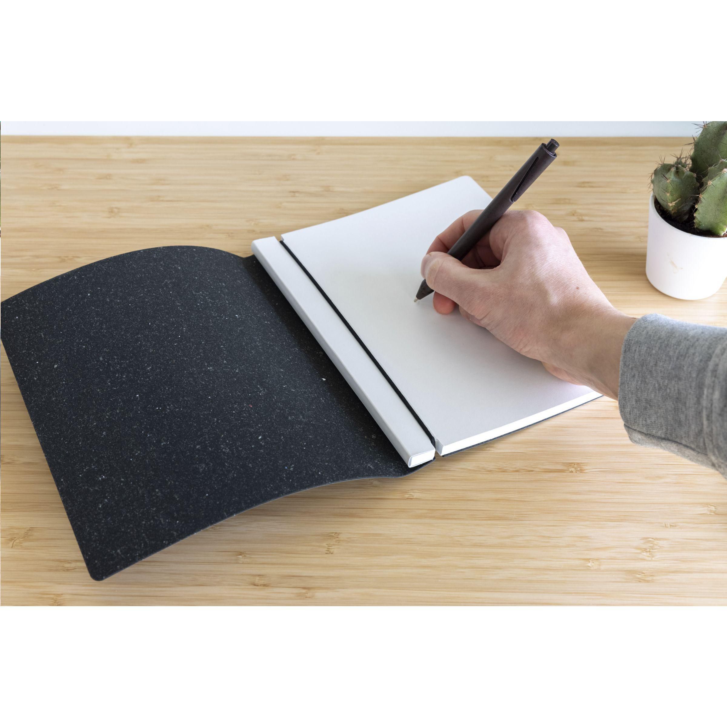 Vue 7 de Recycled Leather Refillable Notebook A5 carnet de notes