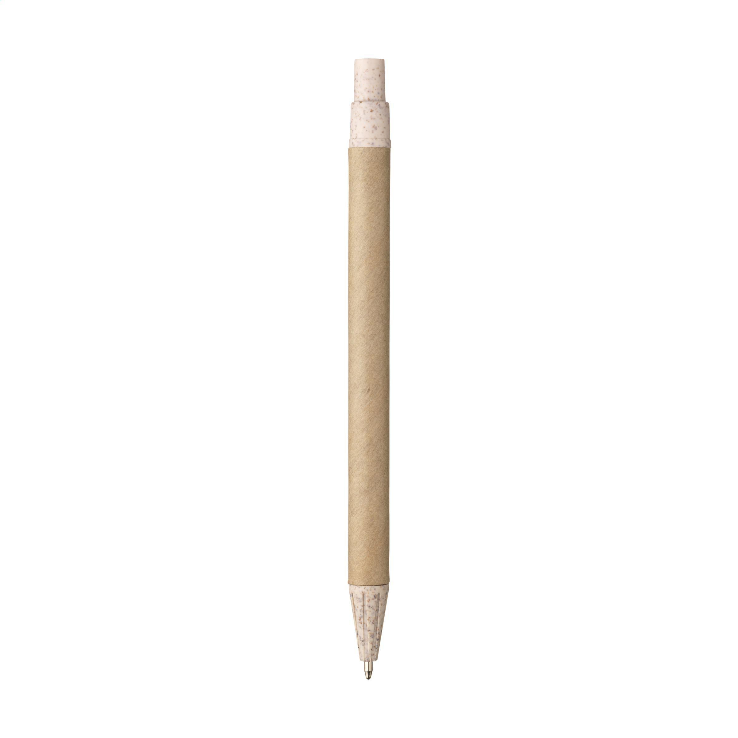 Vue 3 de Paper Wheatstraw Pen stylo à bille en paille de blé