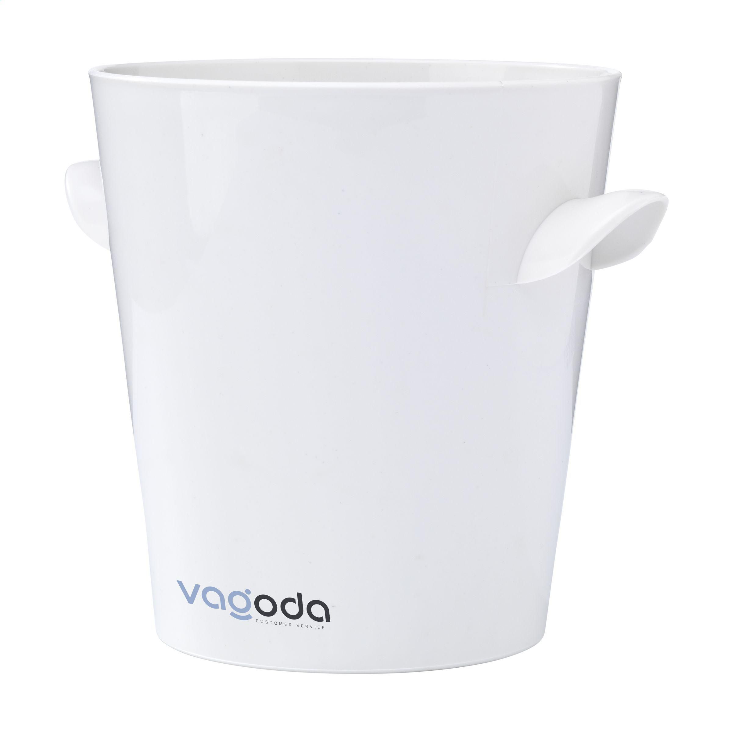 Vue 3 de Plastic Bank Champagne Cooler seau à glace