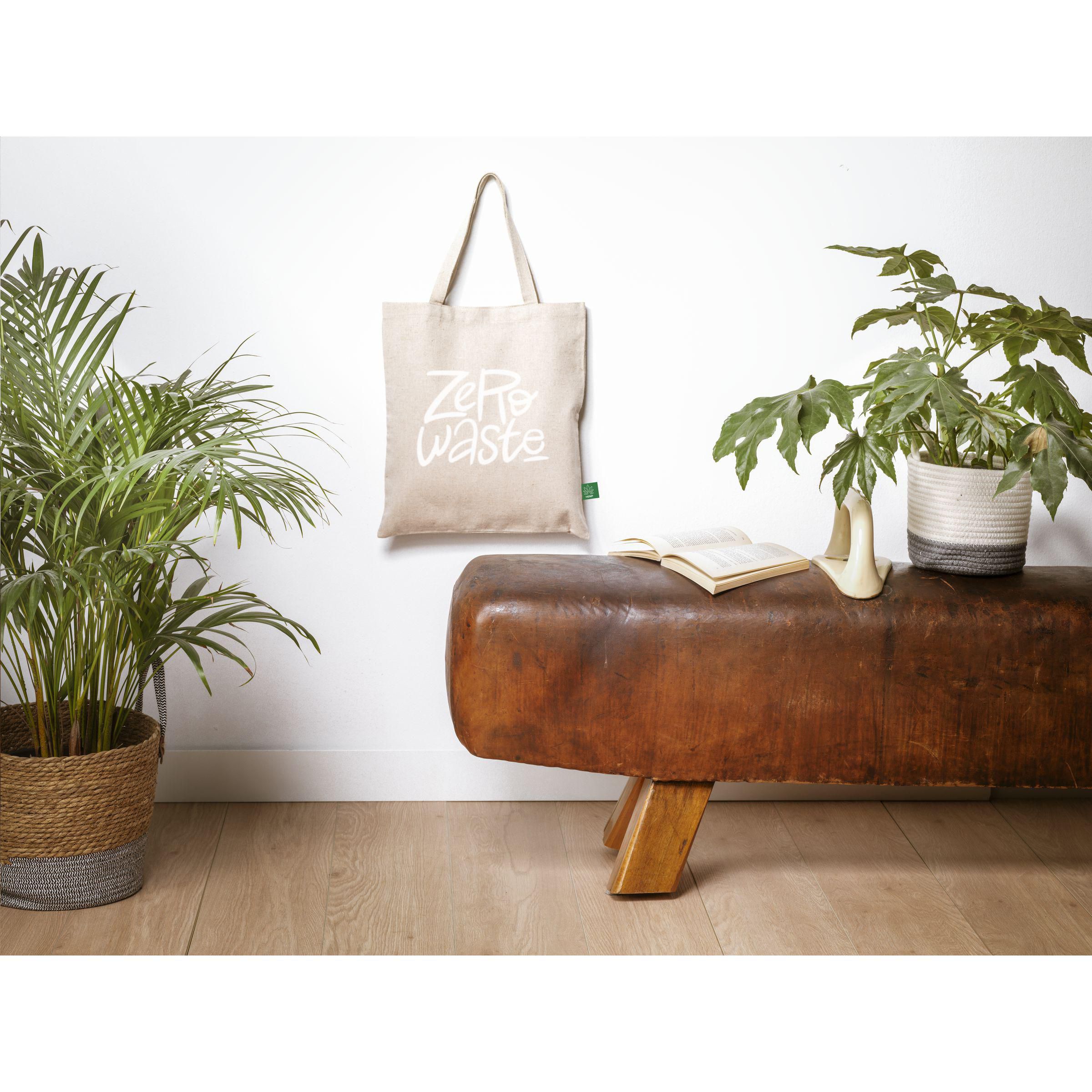 Vue 4 de Hemp Tote Bag (280 g/m²) sac