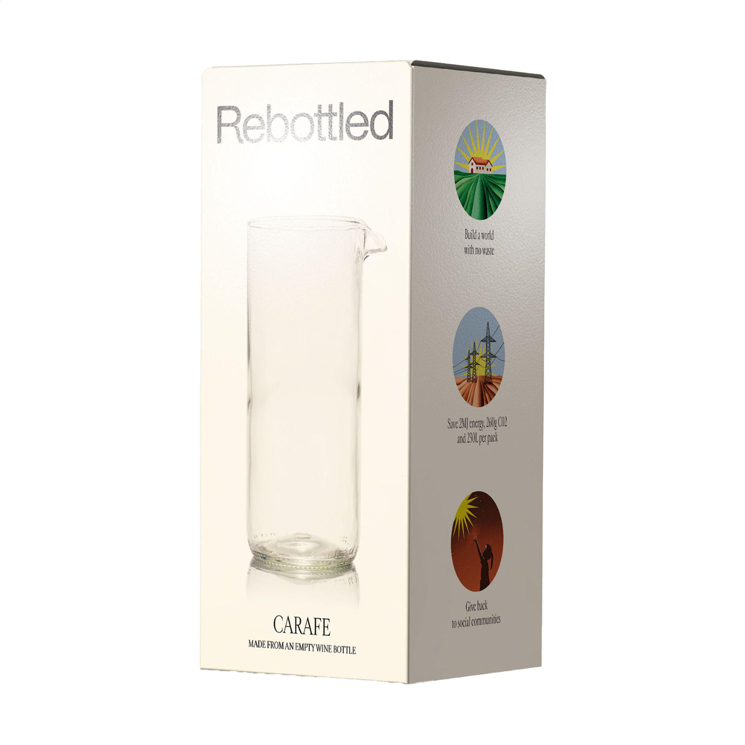 Vue 3 de Rebottled® Carafe 600 ml