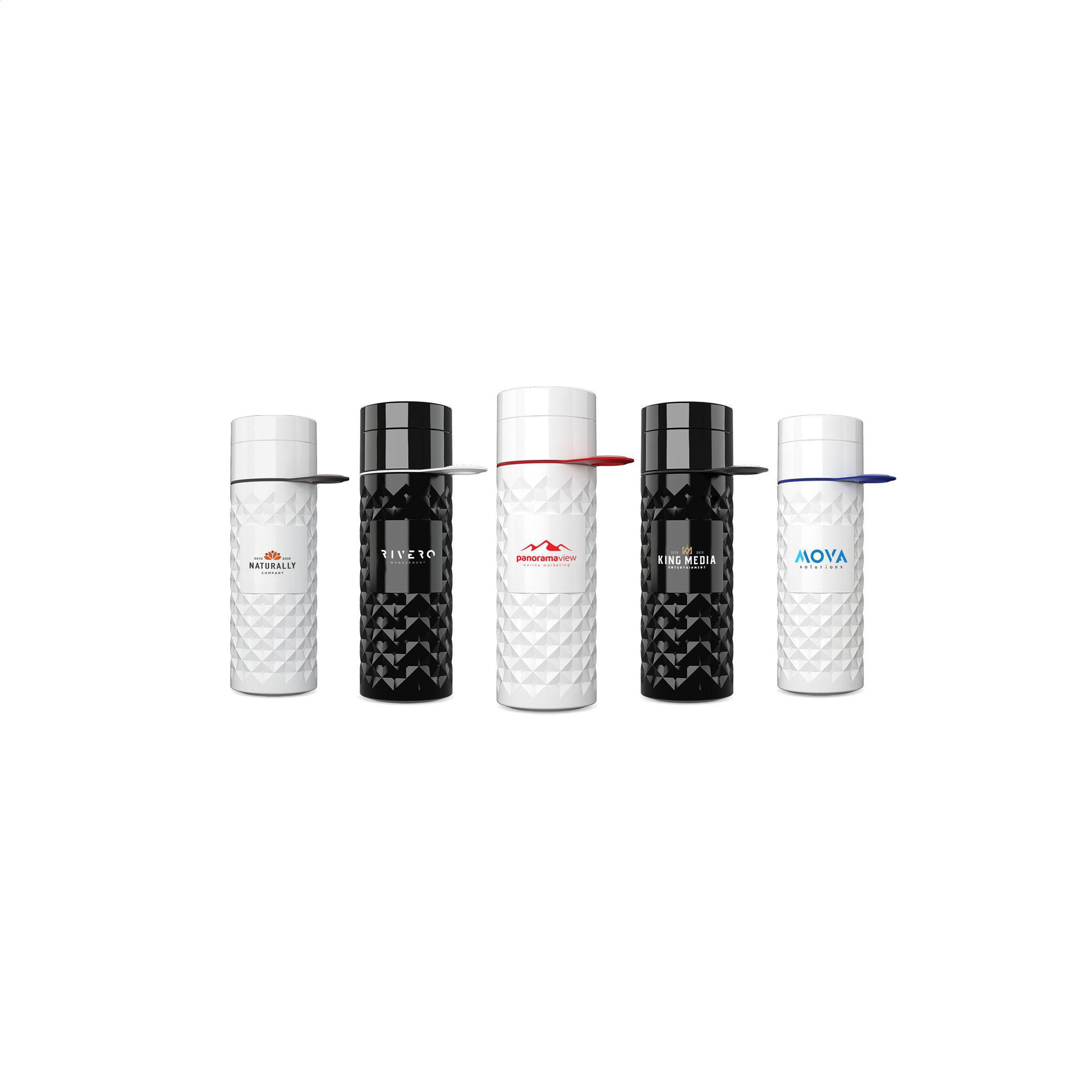 Vue 3 de Join The Pipe Nairobi Ring Bottle White 500ml bouteille