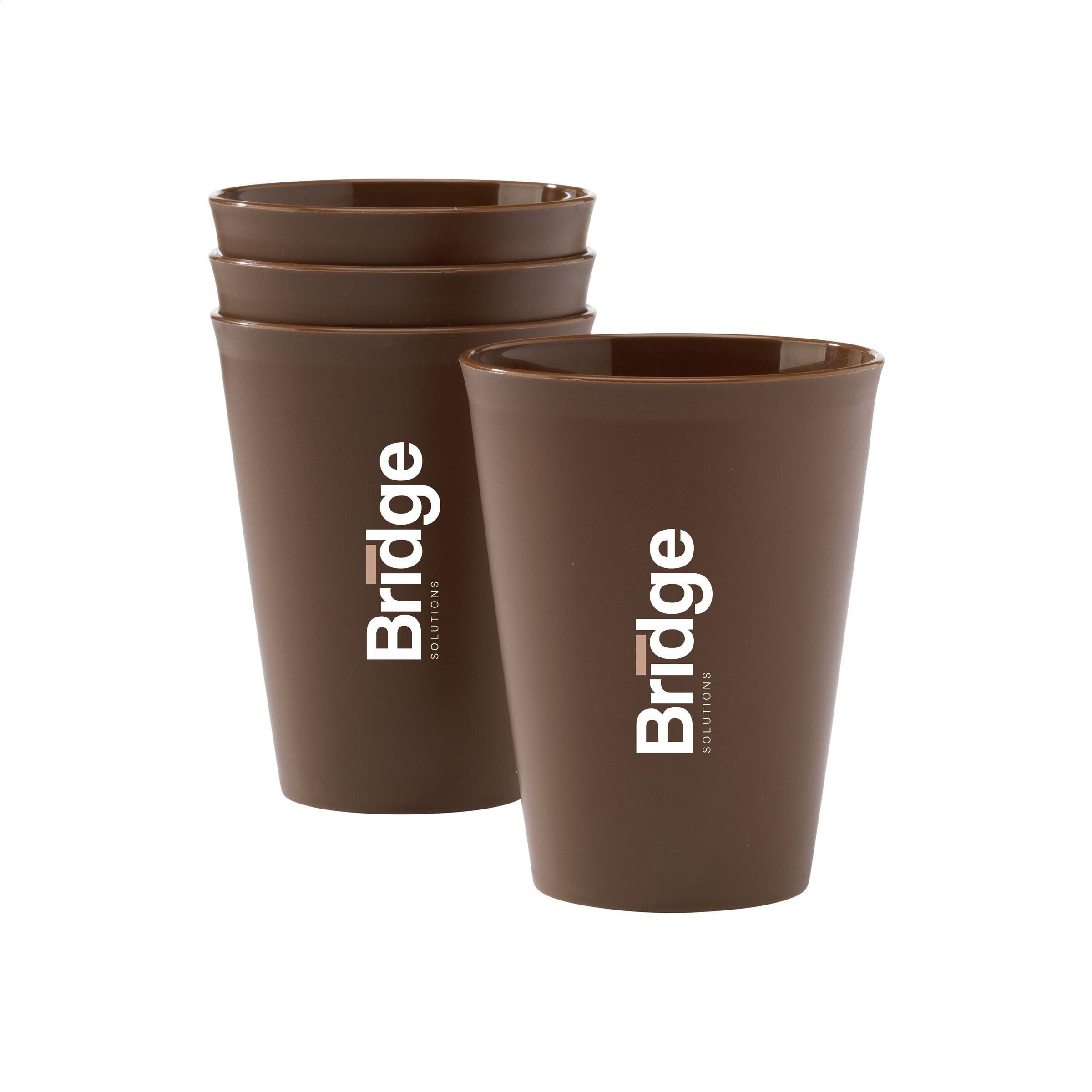 Vue 2 de Sugarcane Cup 200 ml tasse
