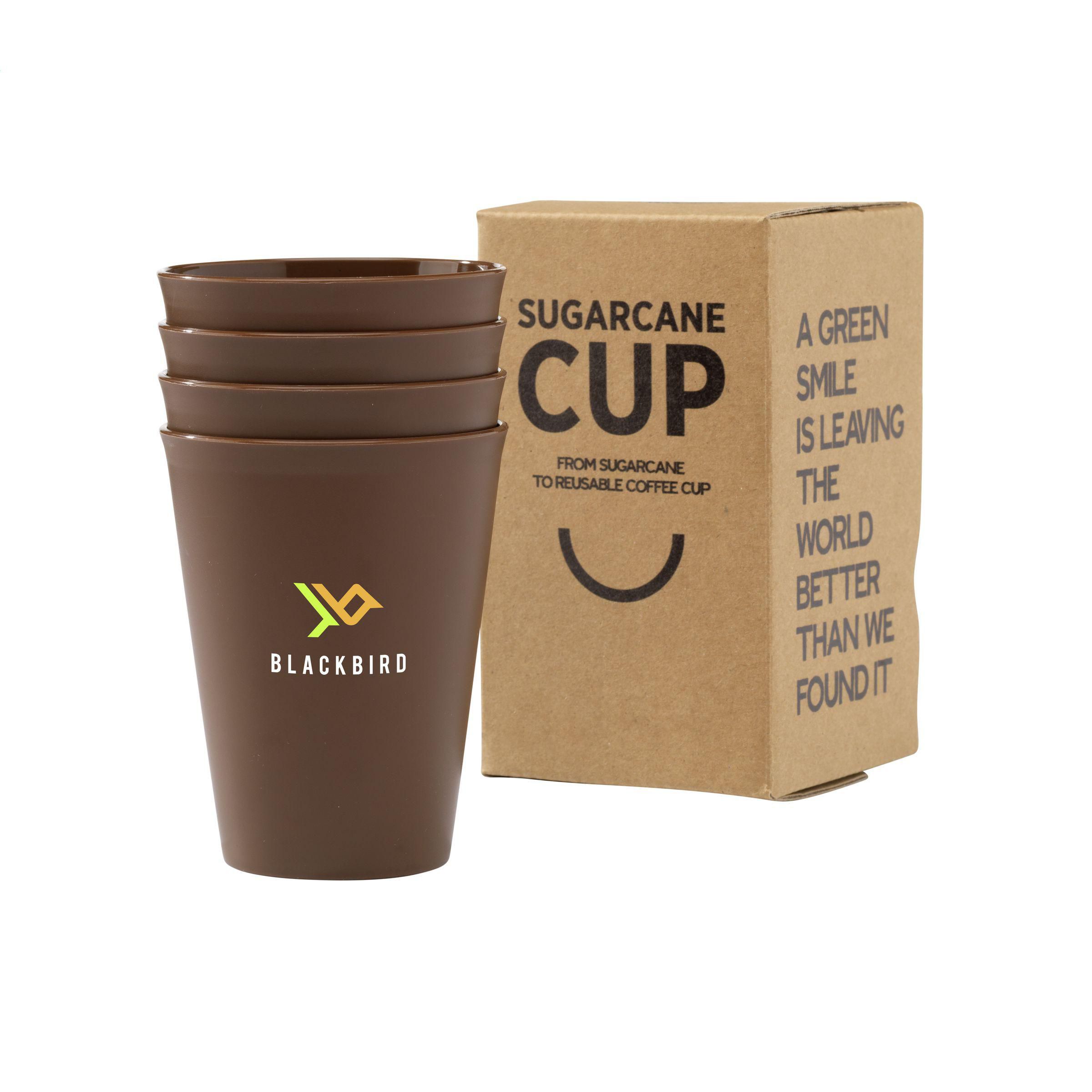 Vue 3 de Sugarcane Cup 200 ml tasse