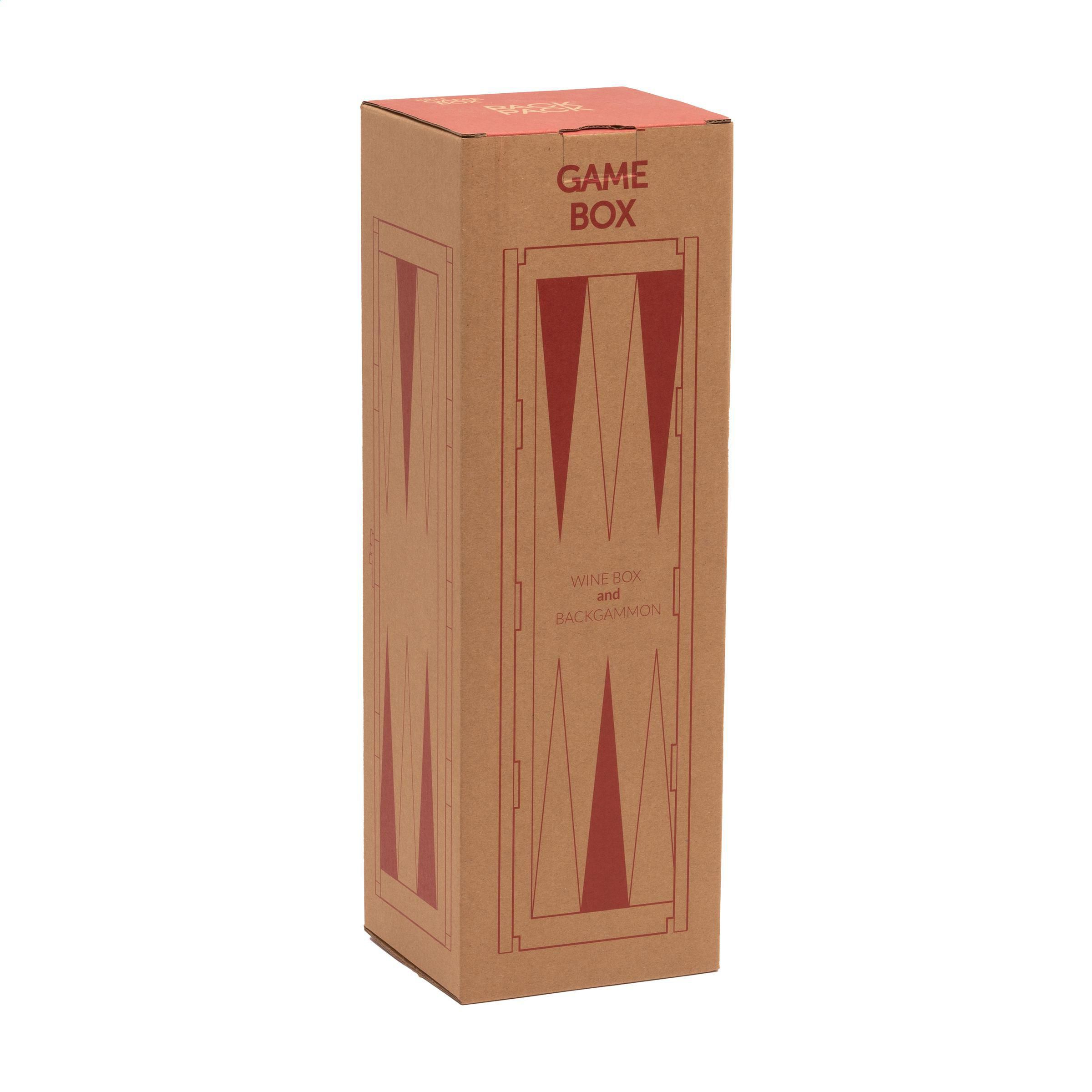 Vue 5 de Rackpack Gamebox Backgammon