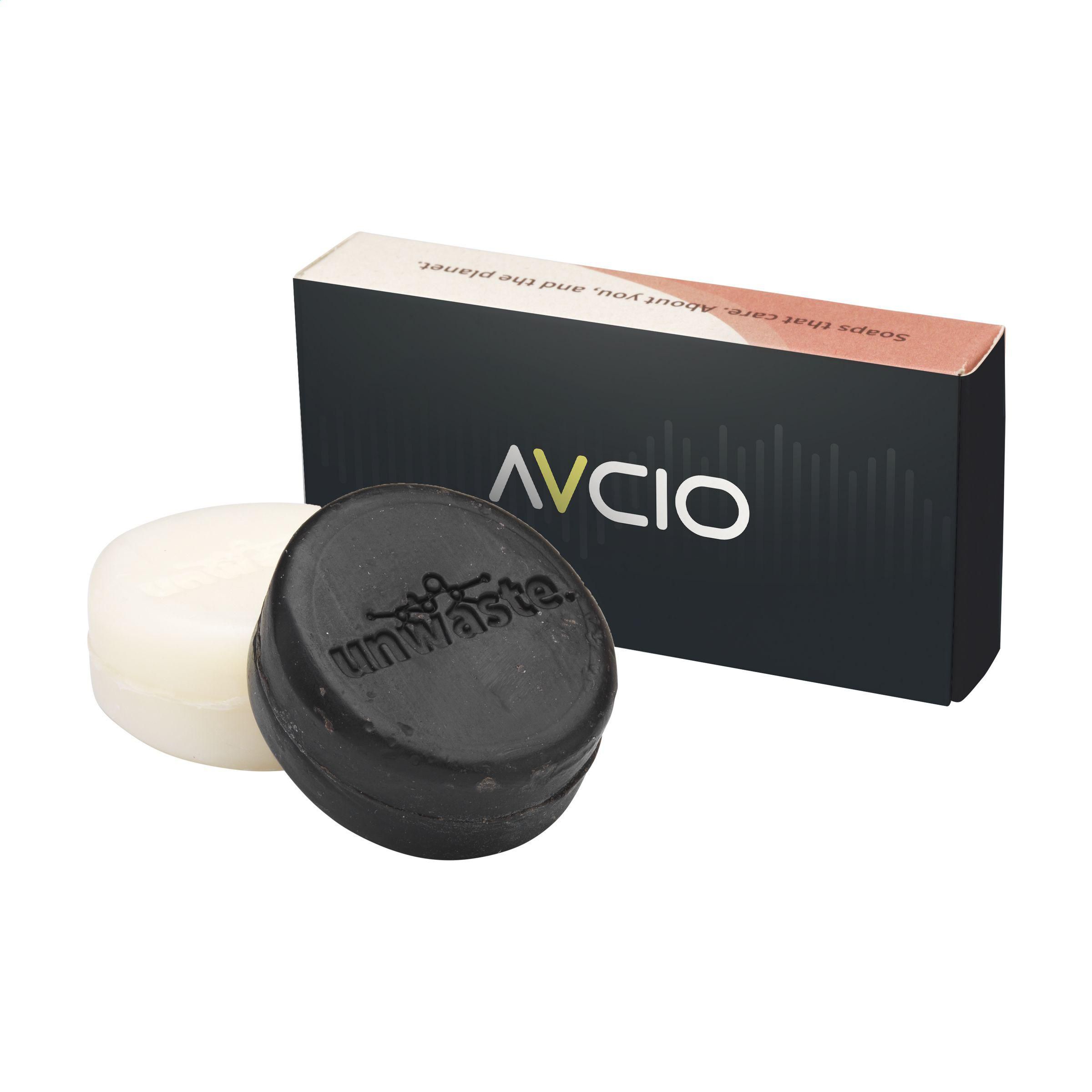 Vue 2 de Unwaste Duopack Soap & Scrub bar