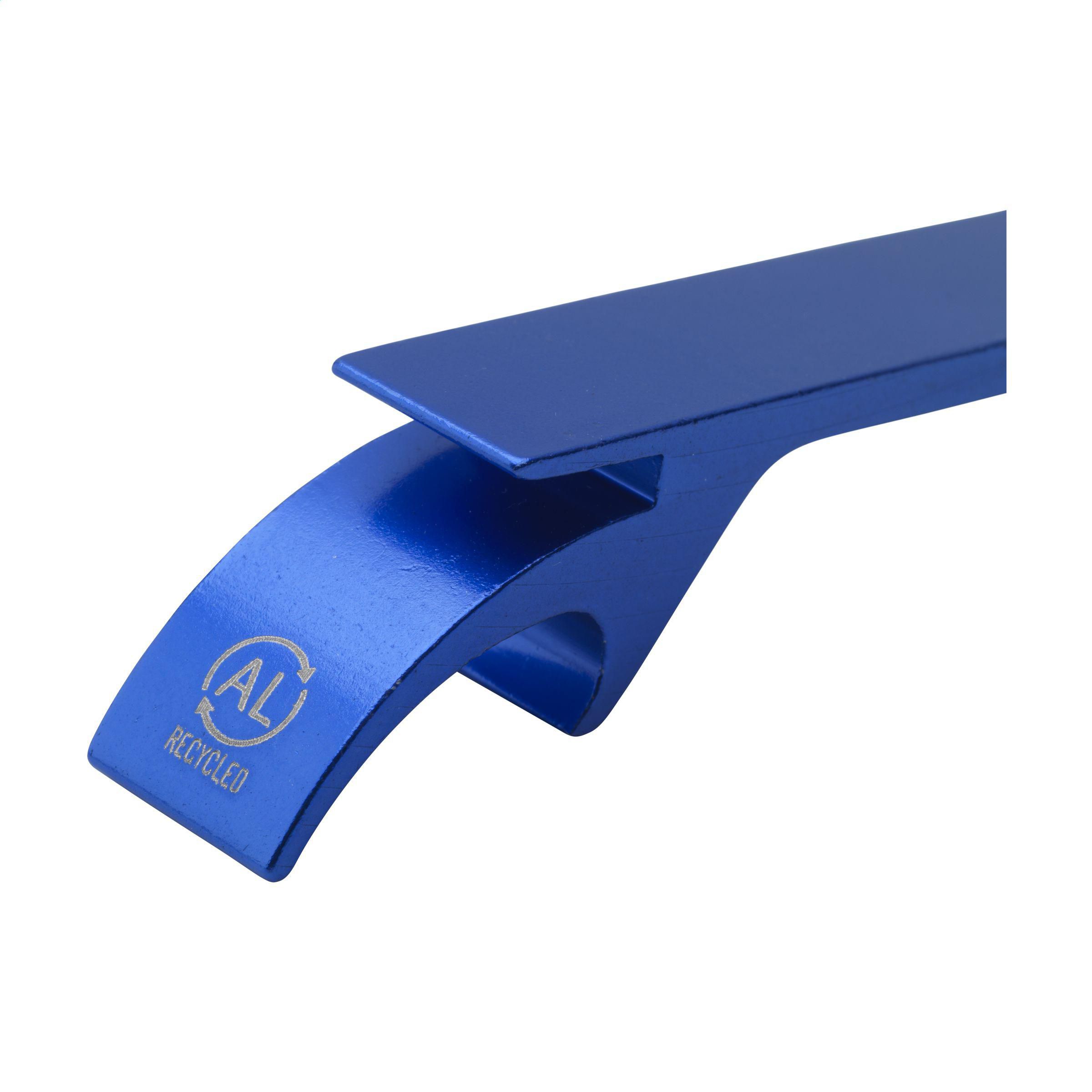Vue 9 de Opener GRS Recycled Aluminium porte-clés
